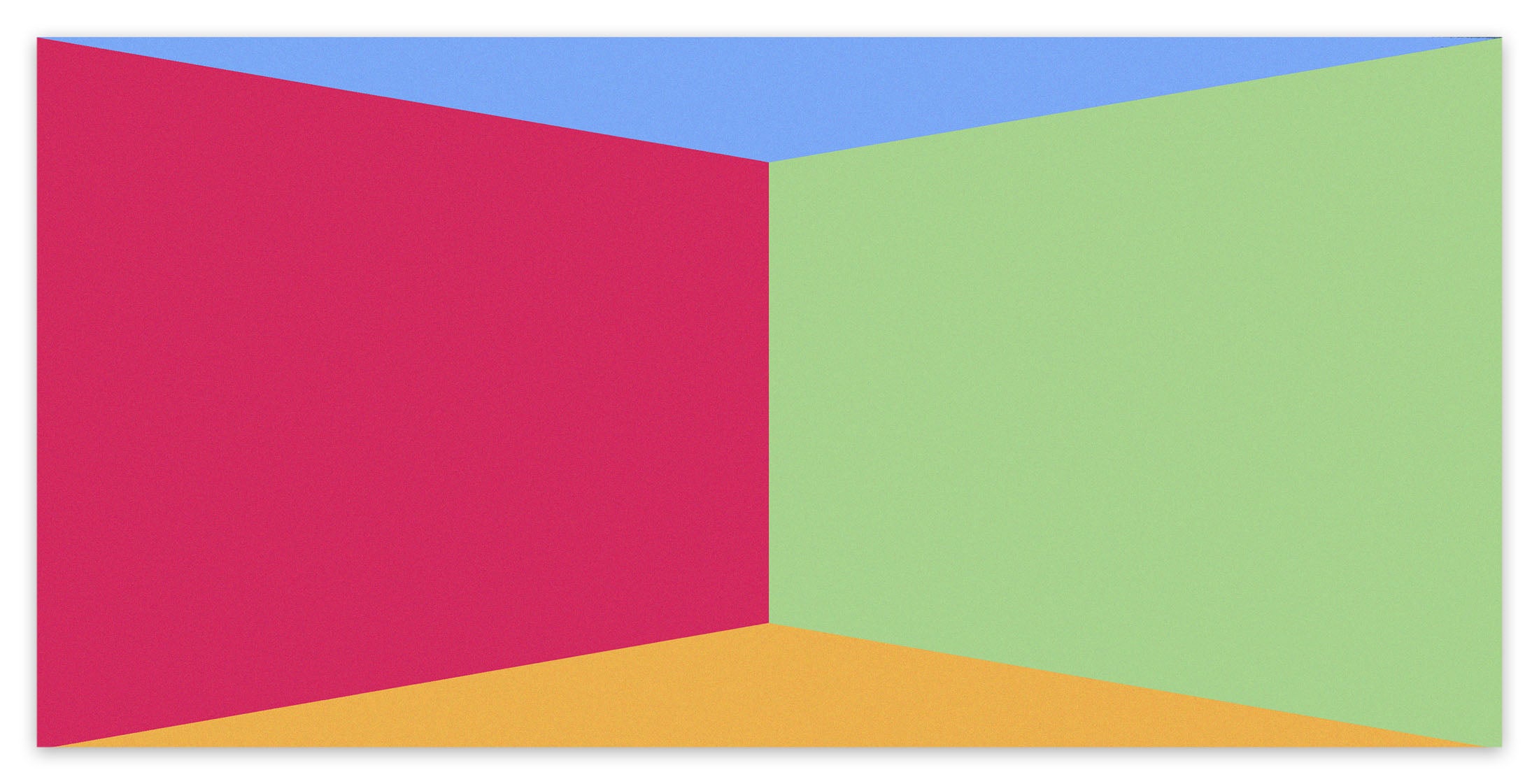 Artwork by Brent Hallard, Capital Butterfly, Made of Acrylic on aluminum 