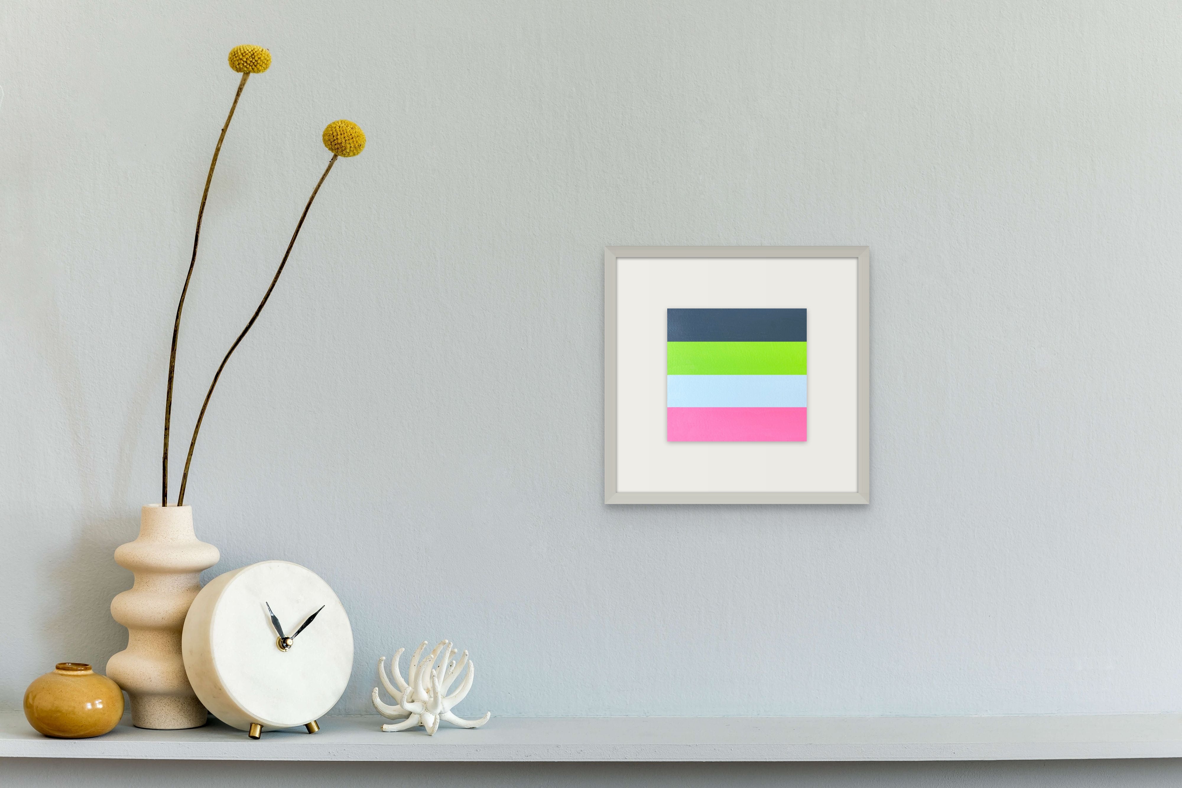 Artwork by Brent Hallard, Come and Go, Made of Acrylic on hot pressed Archers Paper 