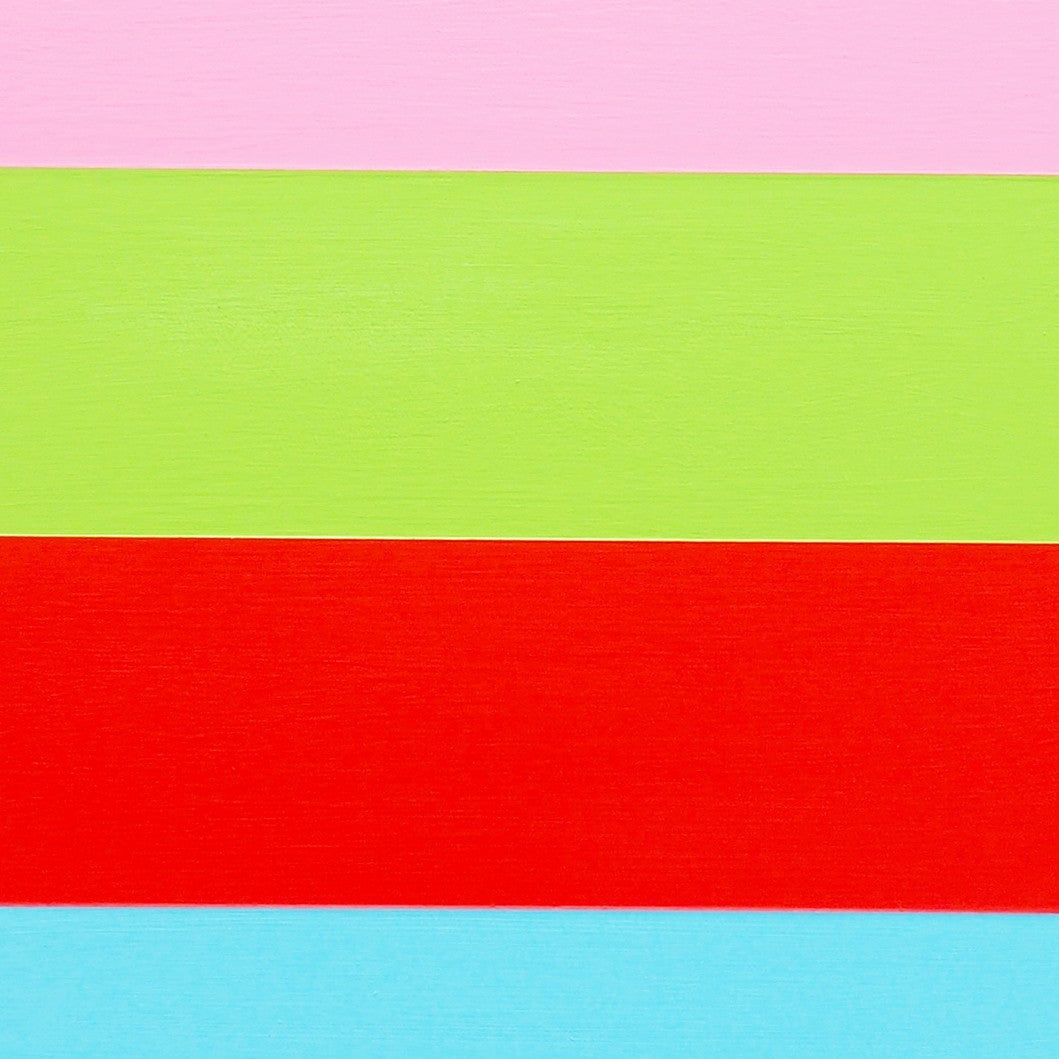 Artwork by Brent Hallard, W4, Made of Acrylic on anodized aluminum 