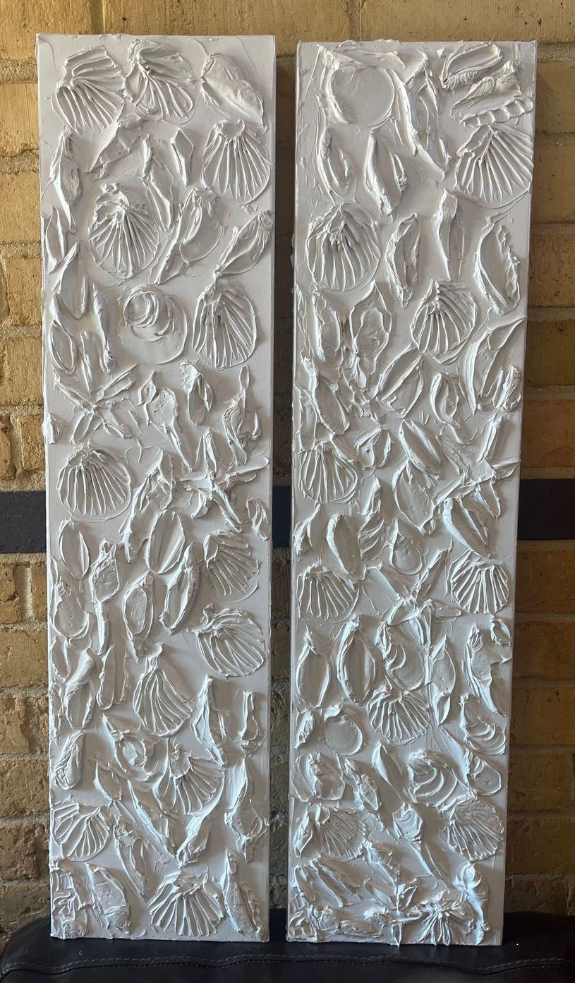 Sea Shells Diptych by Brooke Major, null