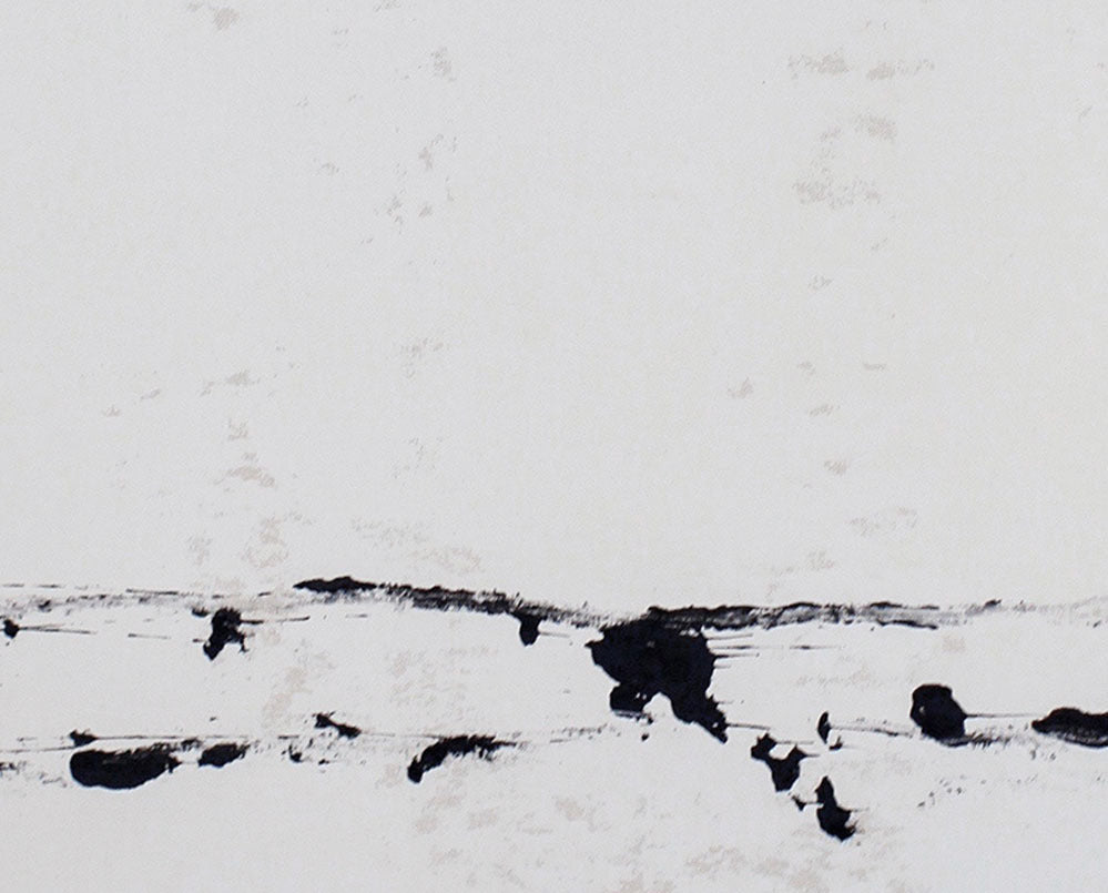 Artwork by Brooke Noel Morgan, Yin 1, Made of Acrylic on raw canvas 