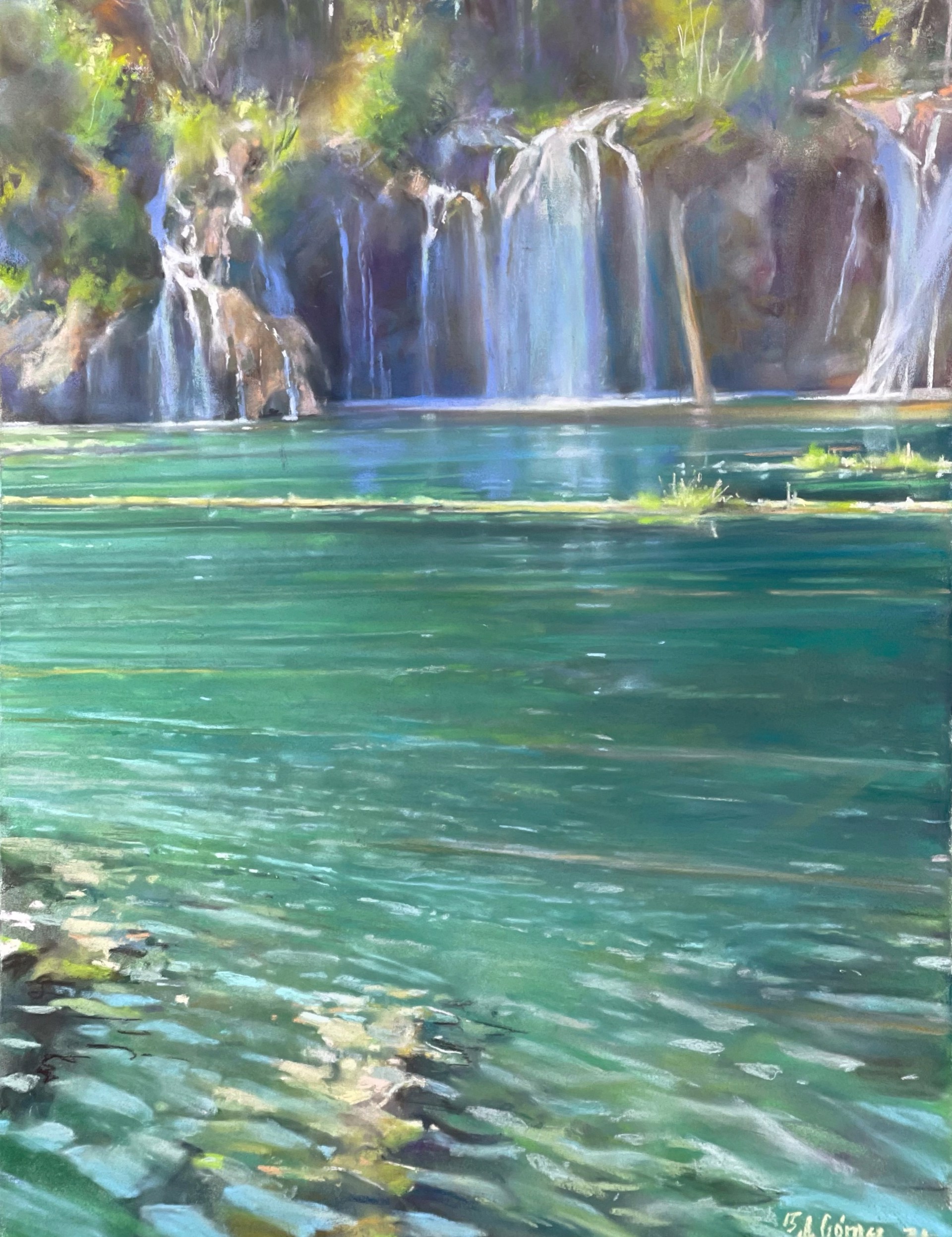 Hanging Lake with Weber by Bruce A. Gomez, 2025