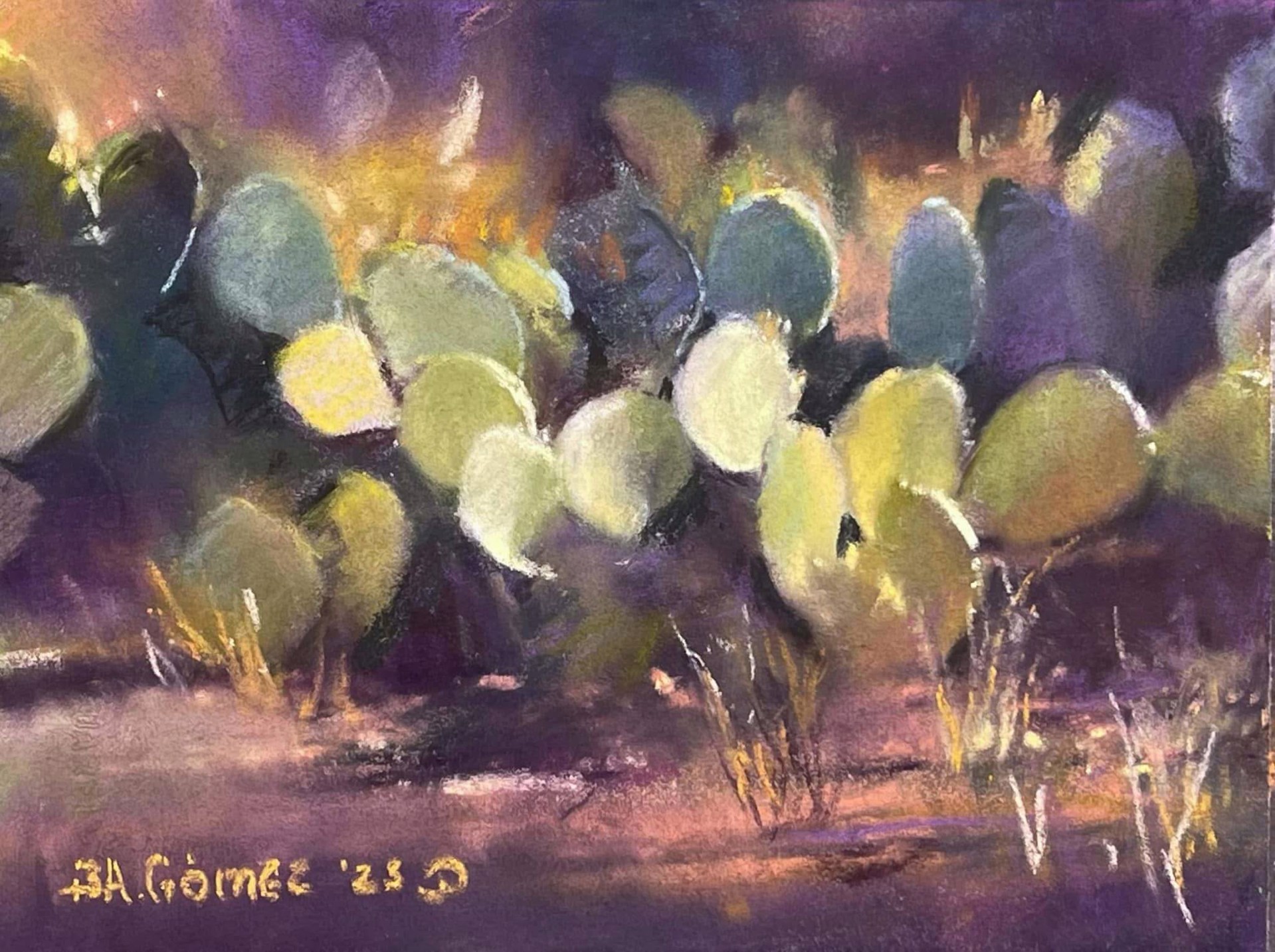 Prickly Pear, Sedona Afternoon by Bruce A. Gomez, 2023