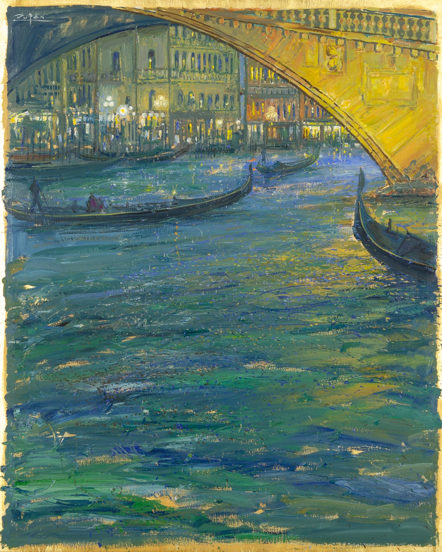 Rialto Bridge, Venice by Bruno Zupan, null