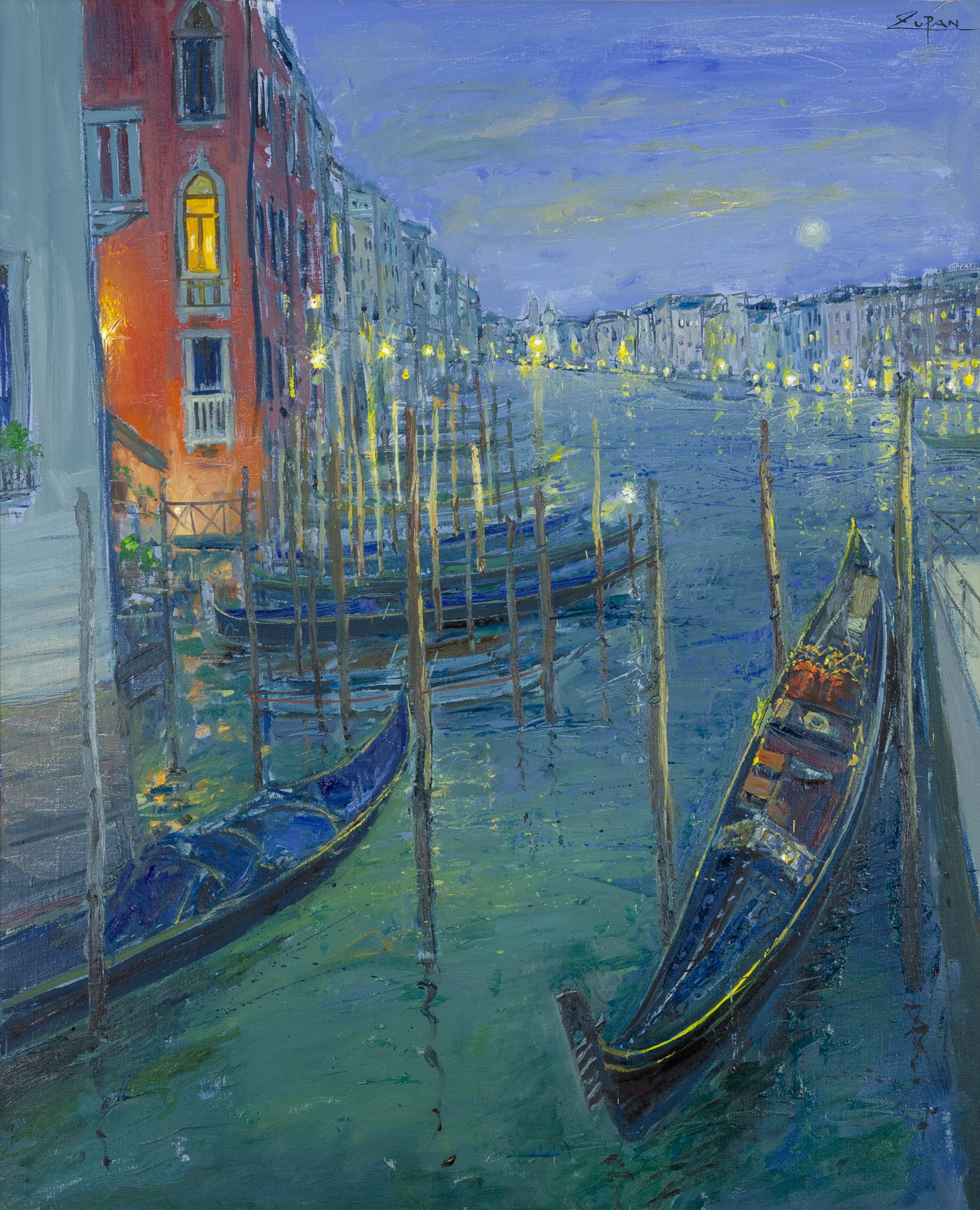 View of Venice from San Toma by Bruno Zupan, null