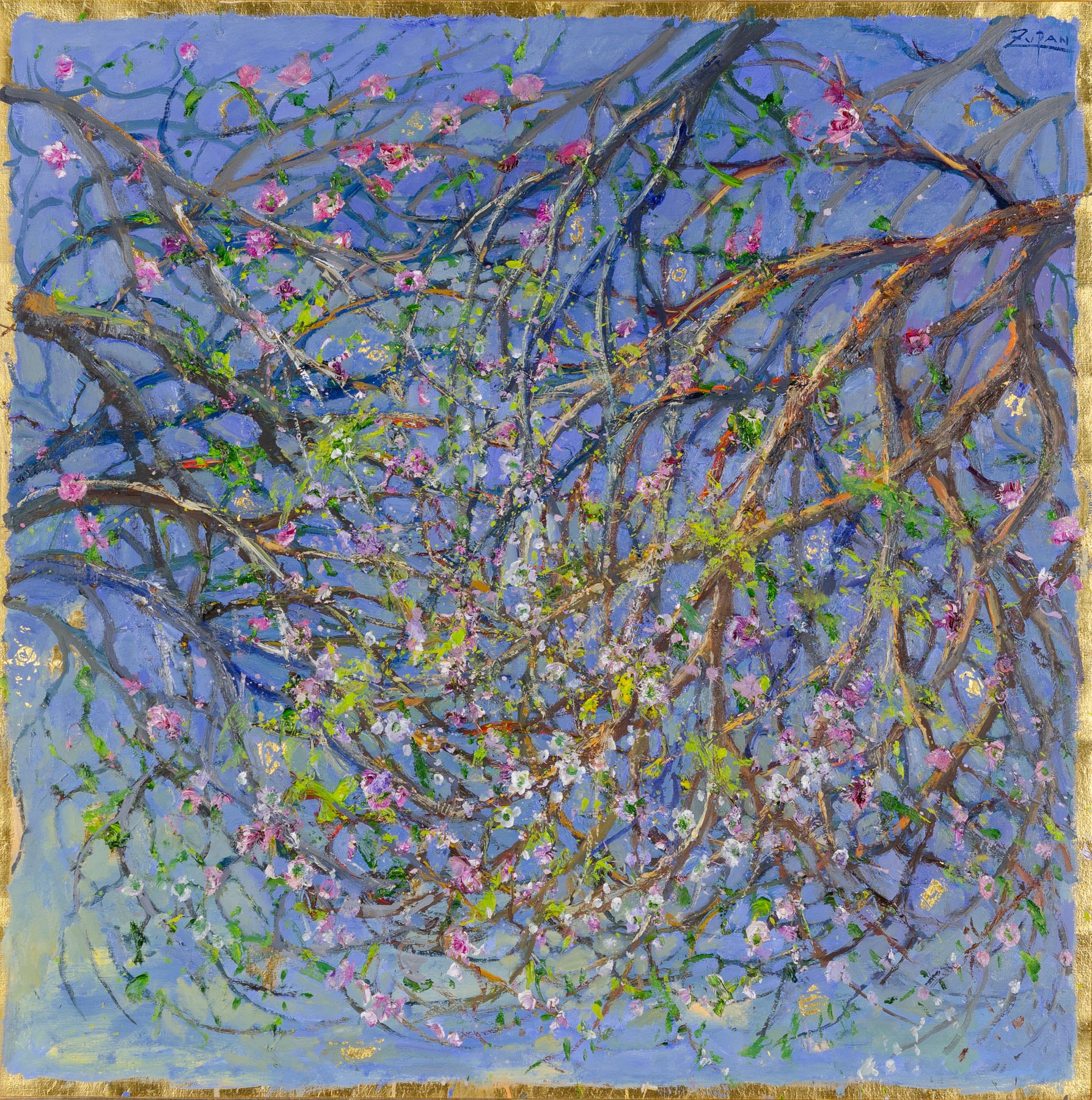 Flowering Branches by Bruno Zupan, null