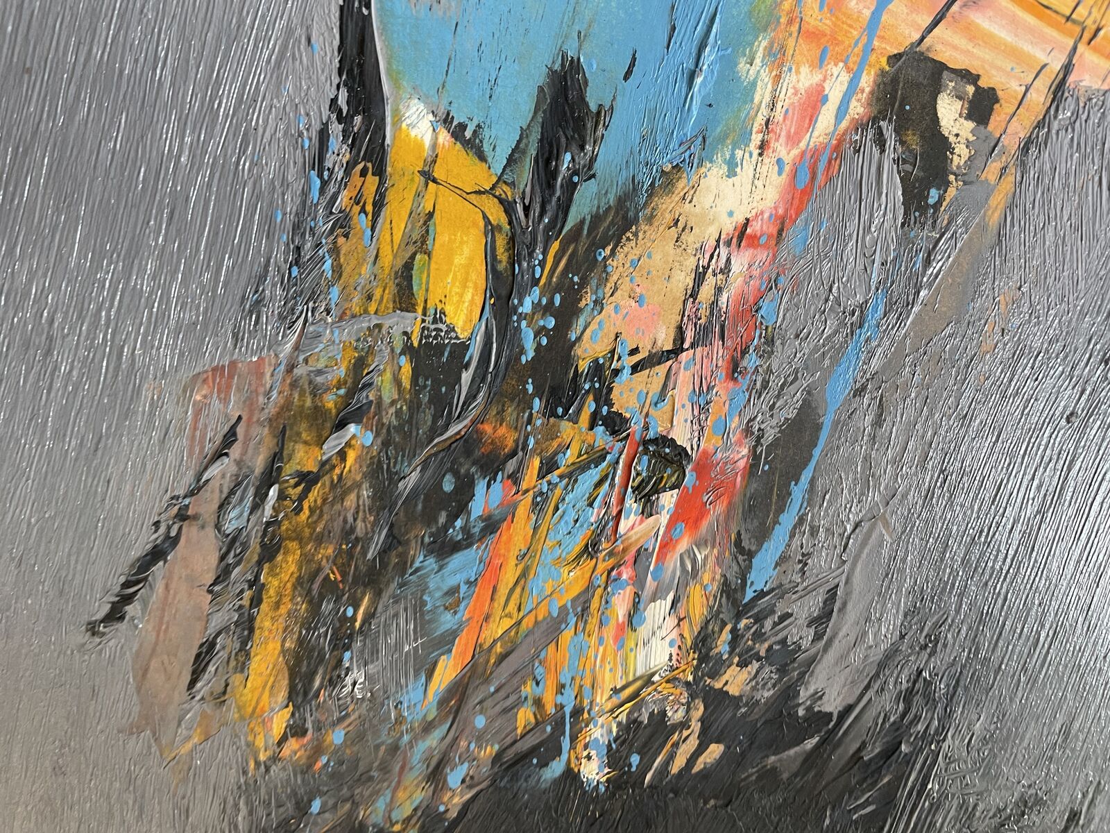 Artwork by Budd Hopkins, Untitled Abstraction, Made of Oil on paper 