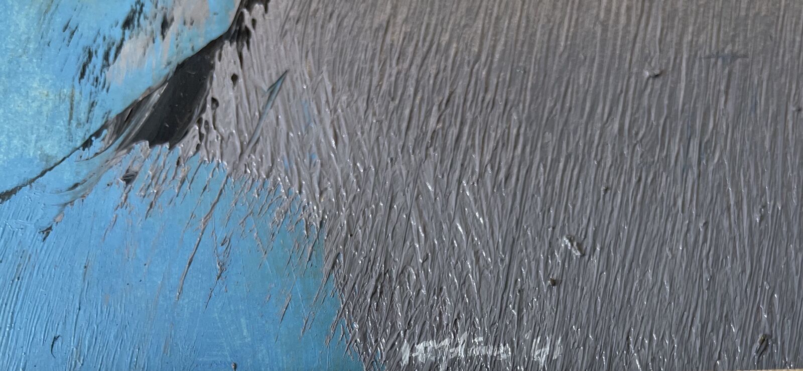 Artwork by Budd Hopkins, Untitled Abstraction, Made of Oil on paper 