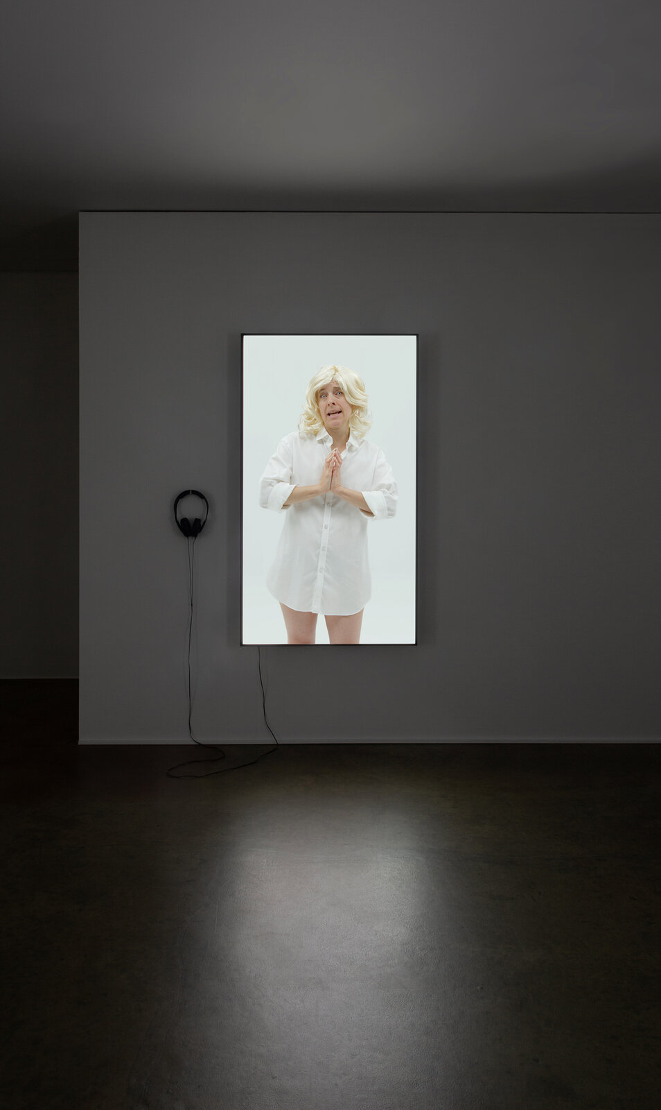White Mantra (We can’t say anything anymore, we can’t have an opinion!) by Candice Breitz, 2022