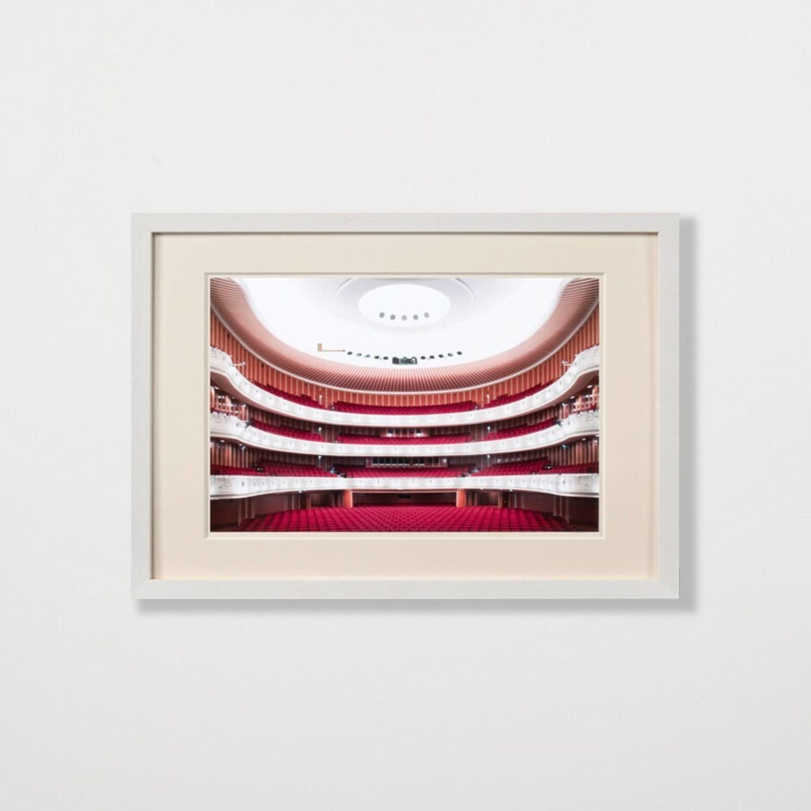 Artwork by Candida Höfer, Deutsche Oper am Rhein Düsseldorf 2012/2015, Made of C-Print 