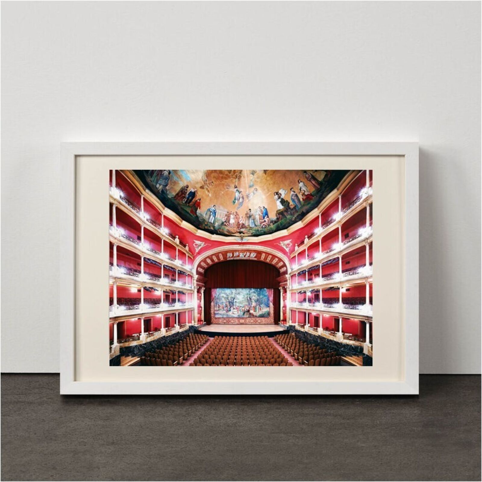 Artwork by Candida Höfer, Teatro Degollado Guadalajara III, Made of C-Print 