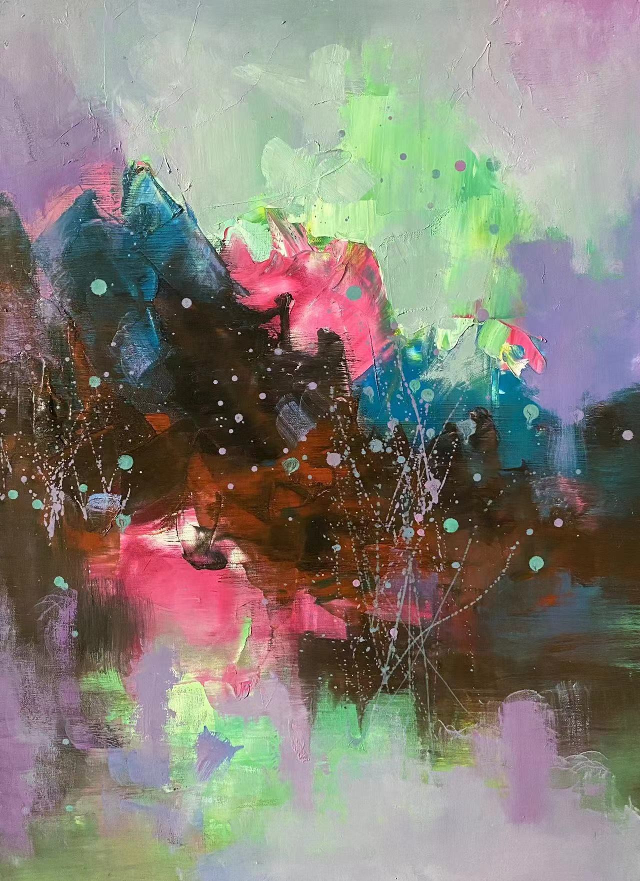 Flowers in the Shore by Cao Fan, 2022