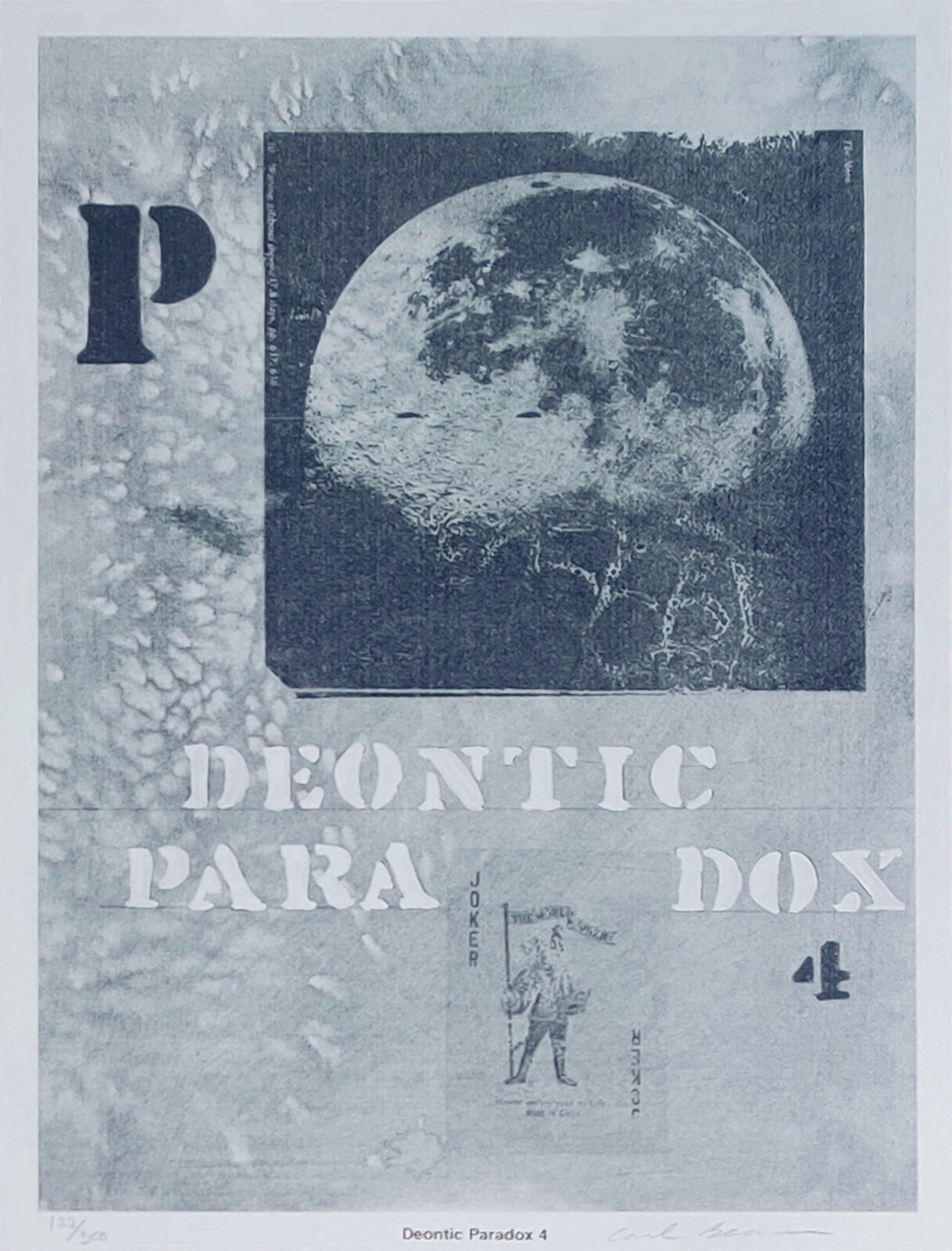 DEONTIC PARADOX 4 by Carl Beam, circa 1990