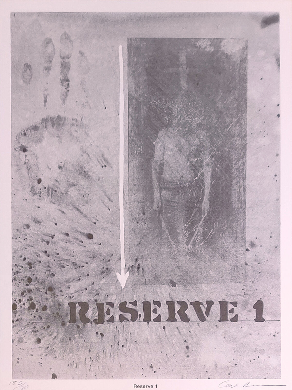 RESERVE 1 by Carl Beam, circa 1990