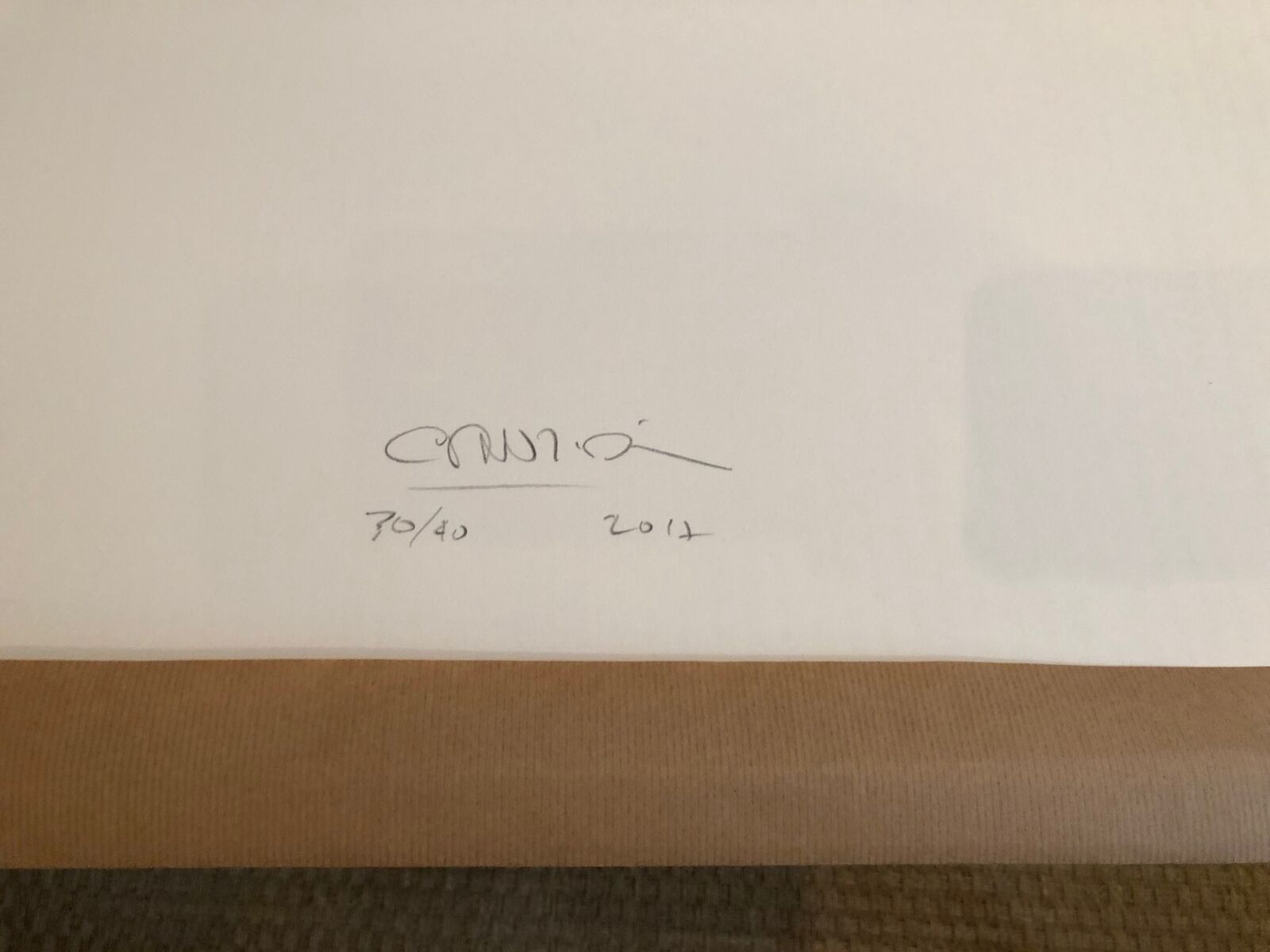 Artwork by Carlos Cruz-Diez, Couleur Additive Gris Cuatro, Made of Lithograph 