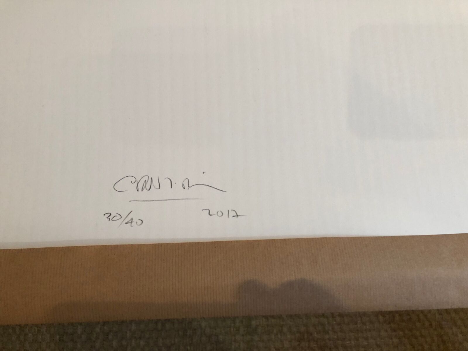 Artwork by Carlos Cruz-Diez, Couleur Additive Gris Dos, Made of Lithograph 