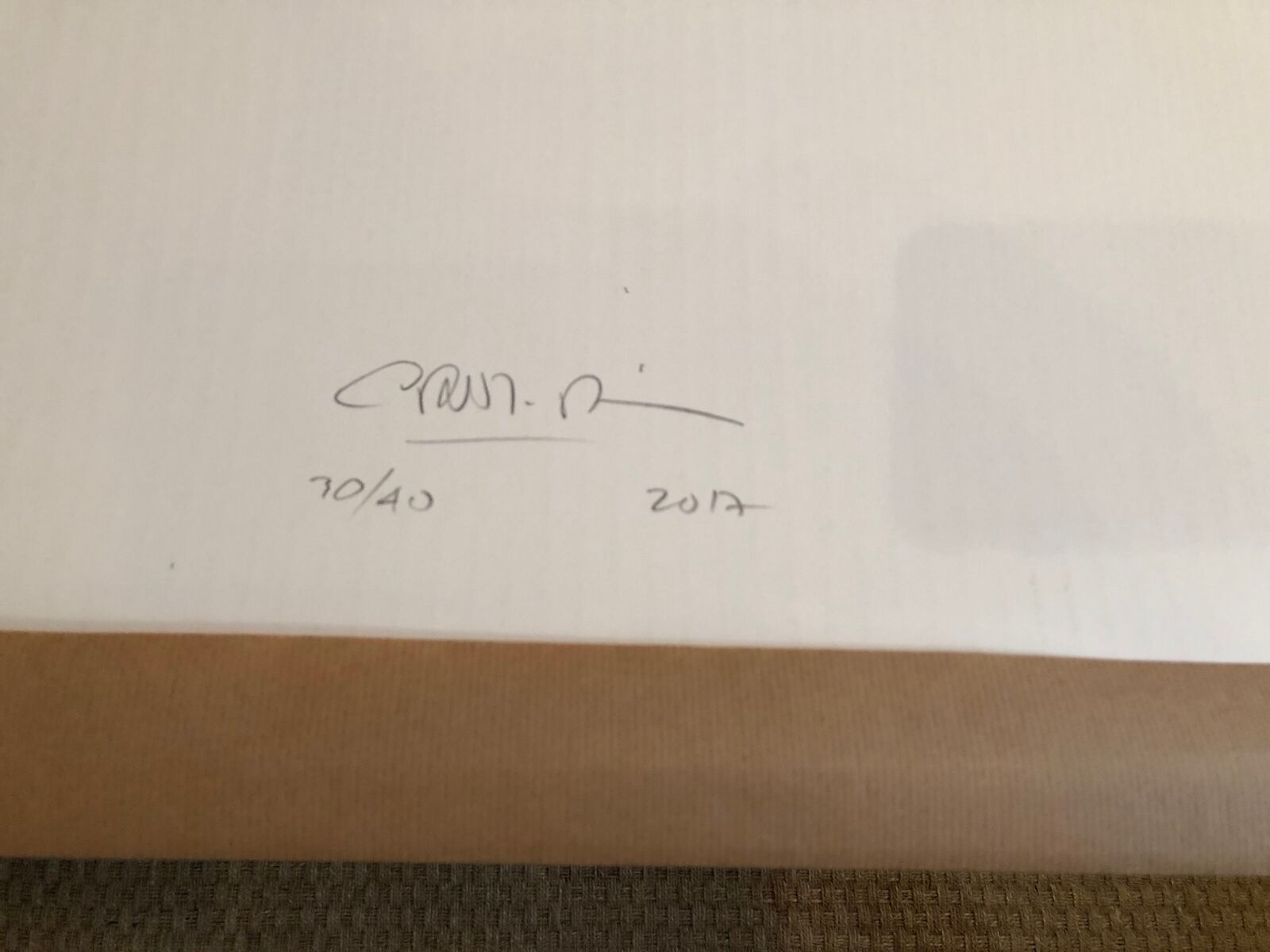 Artwork by Carlos Cruz-Diez, Couleur Additive Gris Tres, Made of Lithograph 