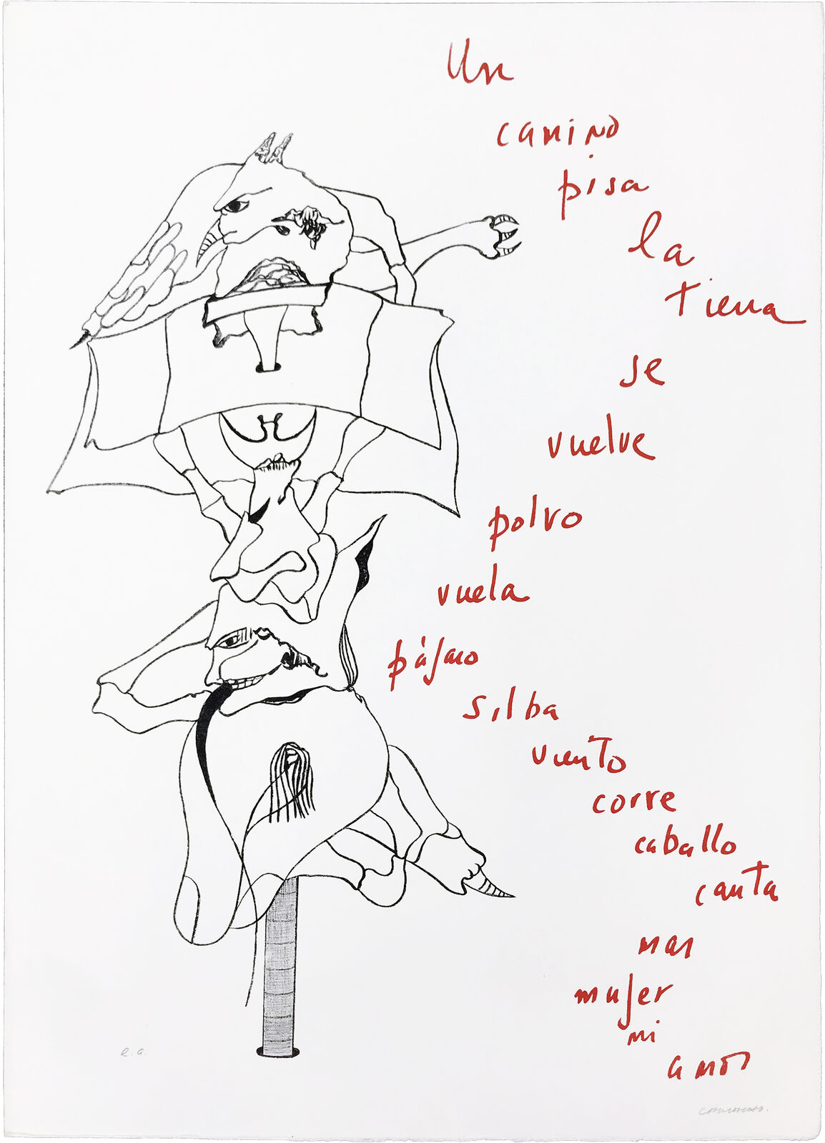 A bunch of different colored papers with drawings on them.