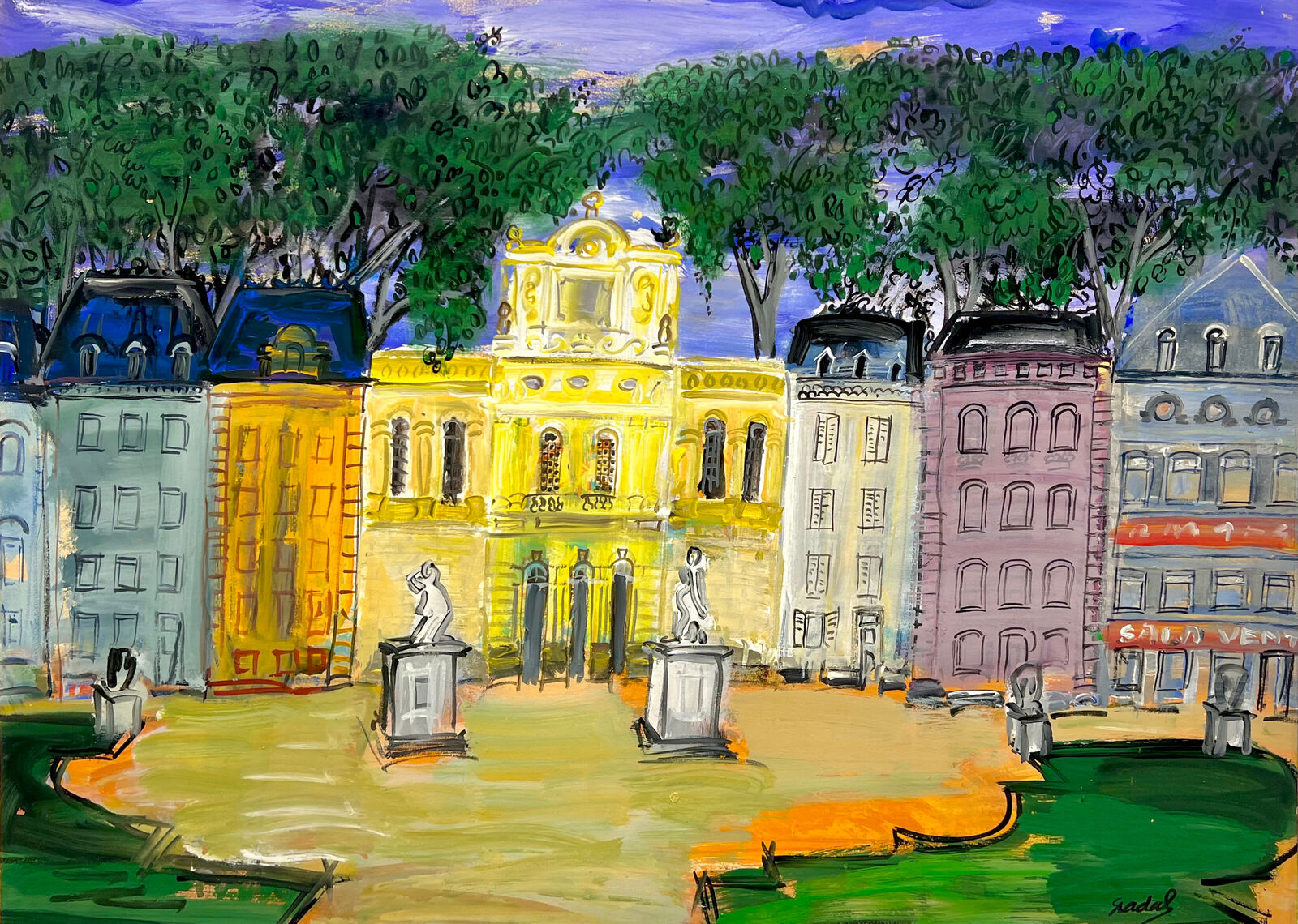 A 30 km de París by Carlos Nadal, 1985