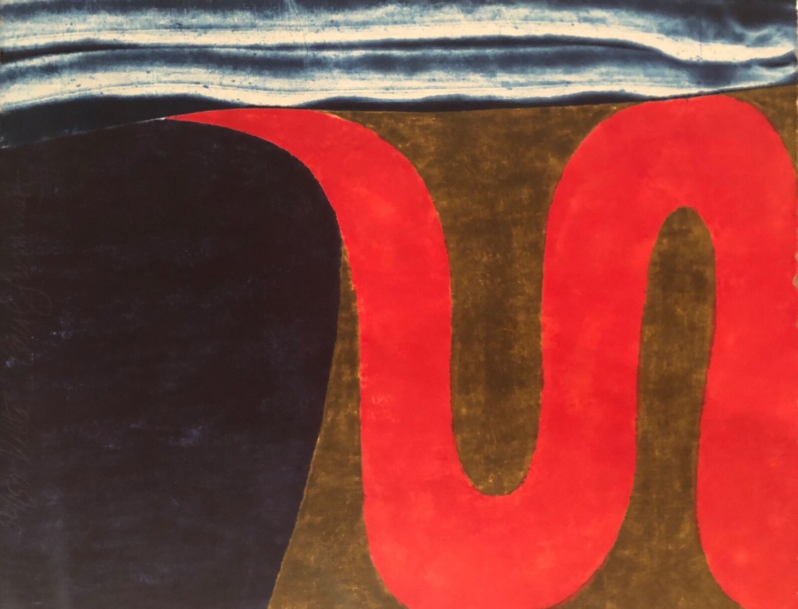 Artwork by Carol Summers, Delta, Made of Woodcut 