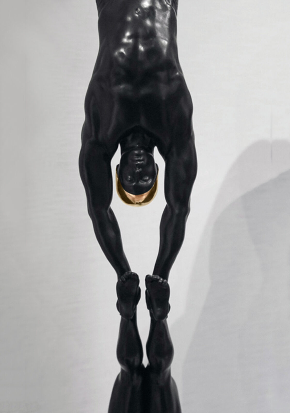 Artwork by Carole Feuerman, MINIATURE DOUBLE DIVER, Made of Bronze 