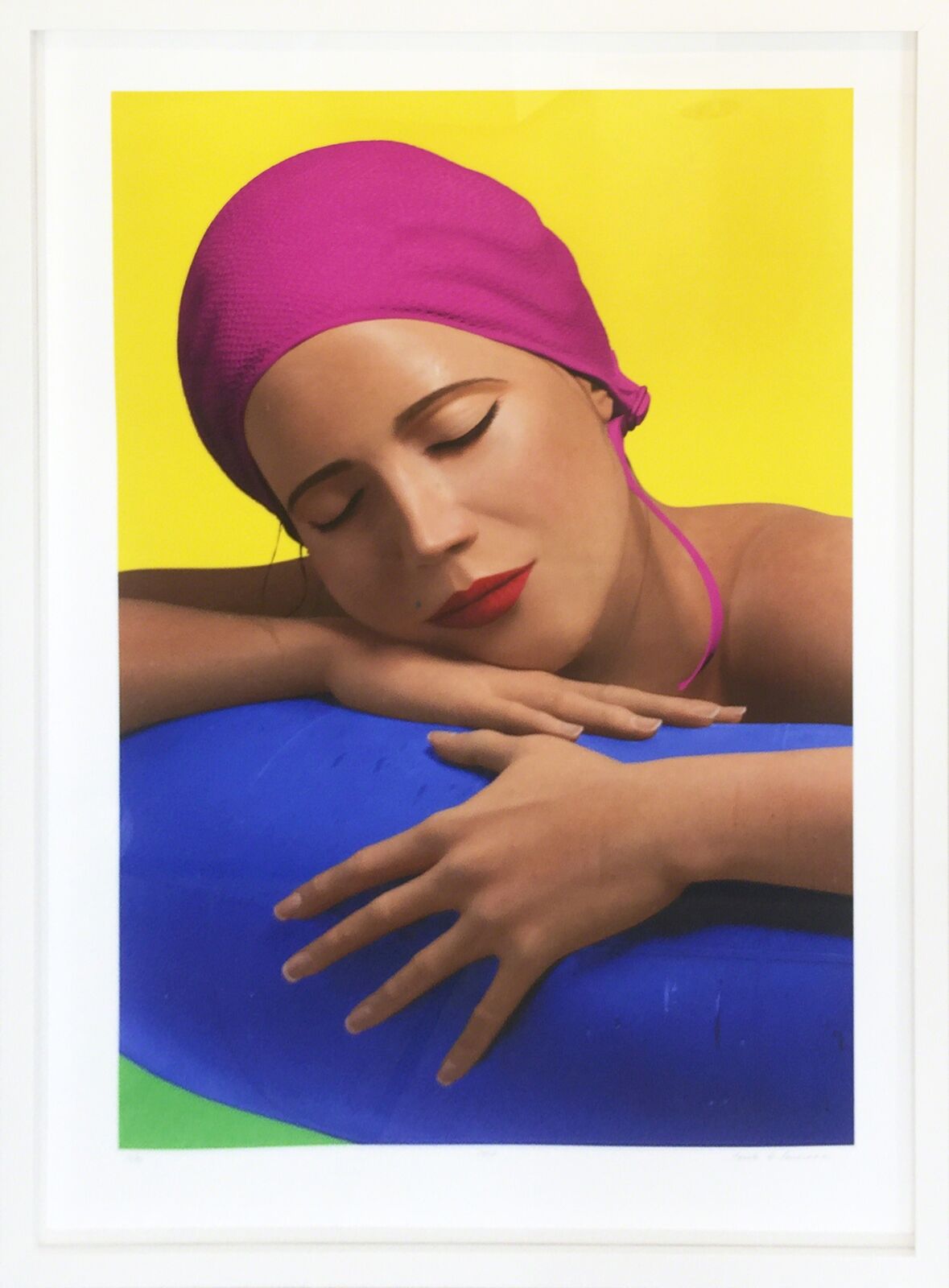 Artwork by Carole Feuerman, SERENA SUITE, Made of Archival Mixed Media Print 