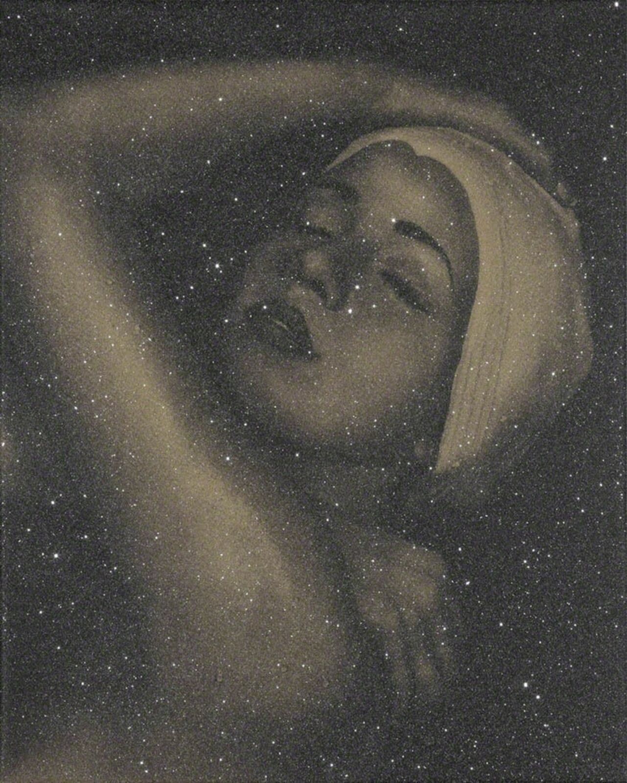 SHOWER PORTRAIT (GOLD) by Carole Feuerman, 2013