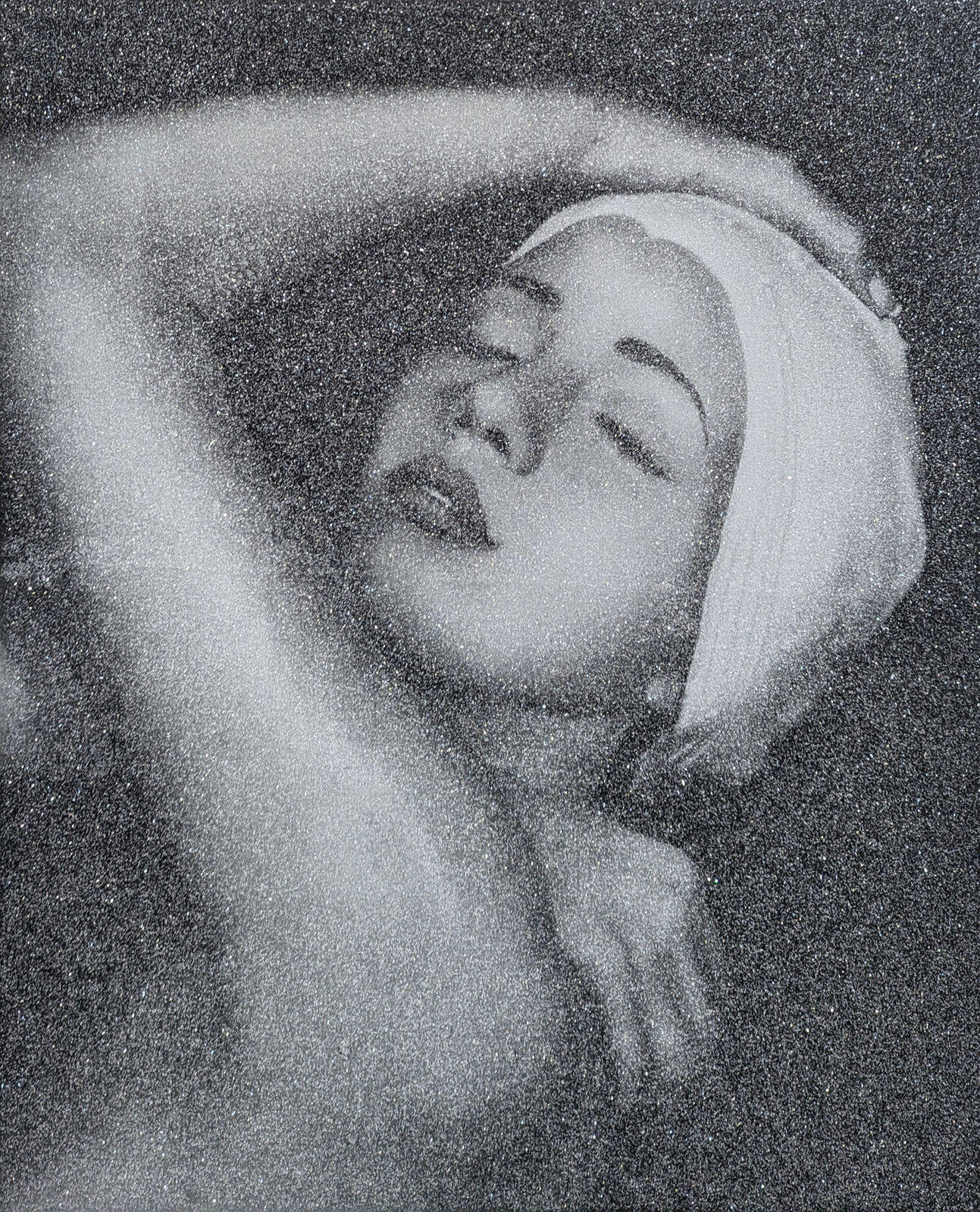 SHOWER PORTRAIT (SILVER) by Carole Feuerman, 2013