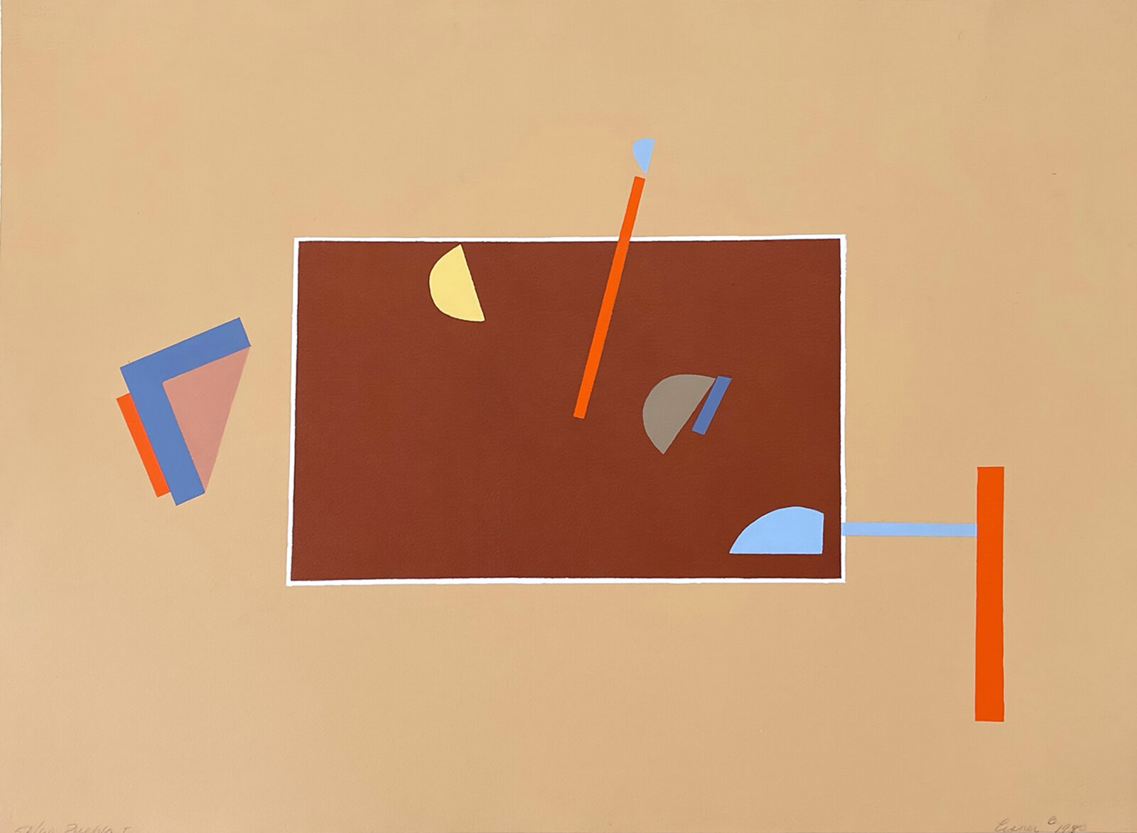 Pueblo I by Carole Eisner, 1980