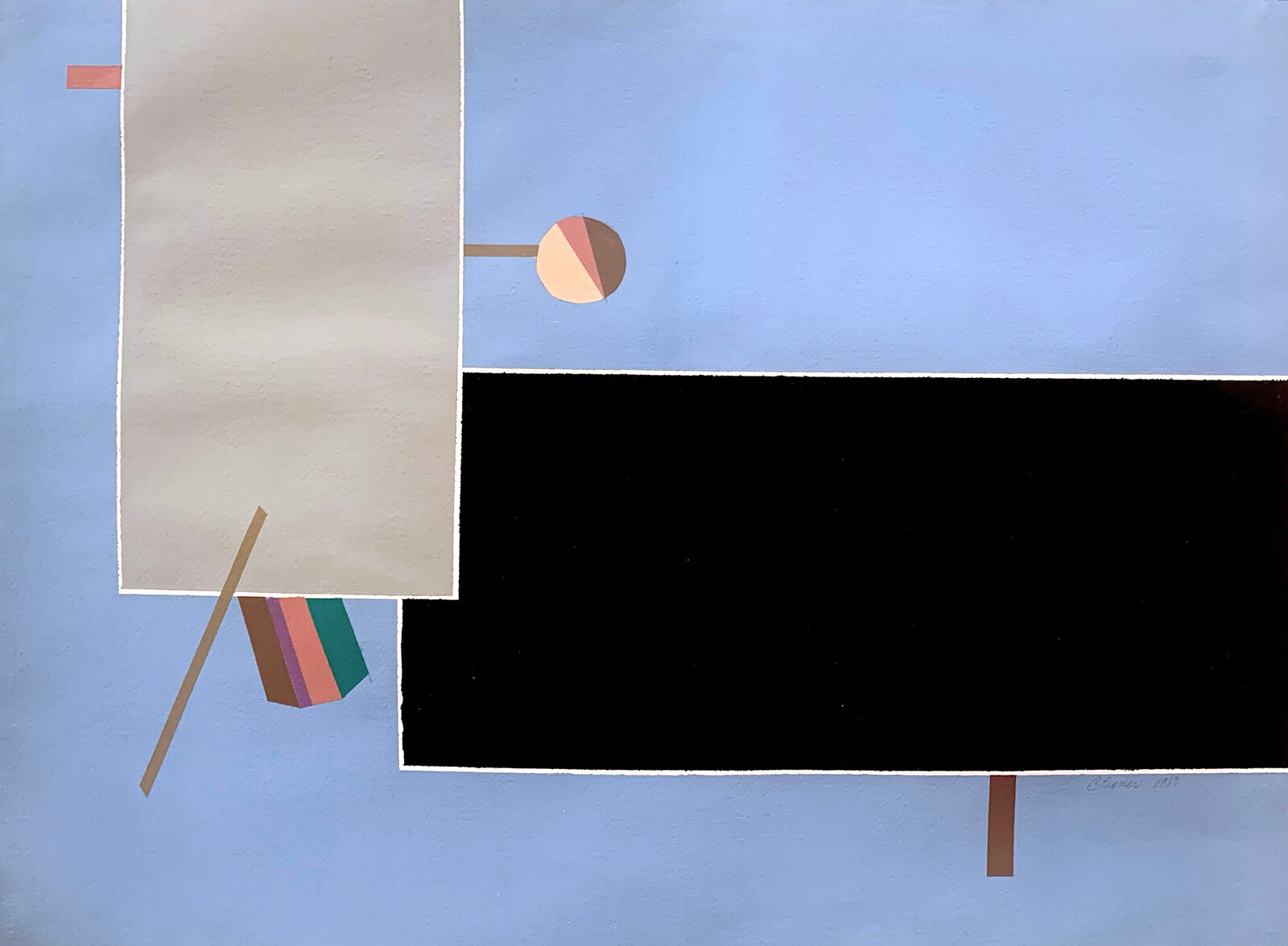 Sky by Carole Eisner, 1980