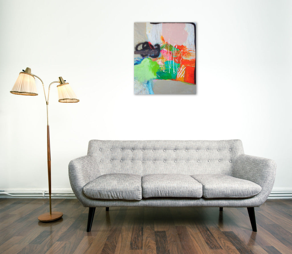 Artwork by Carolina Alotus, Conversations, Made of Acrylic / mixed media on canvas 