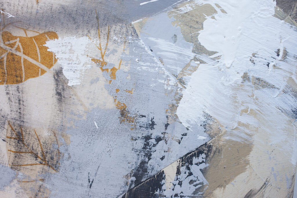 Artwork by Carolina Alotus, Credibility, Made of Acrylic / Pastel / Pencil / Spray paint on Canvas 