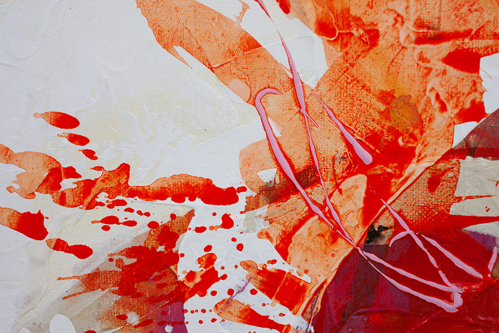 Artwork by Carolina Alotus, Iris's World, Made of Acrylic and Spray Paint on Canvas 