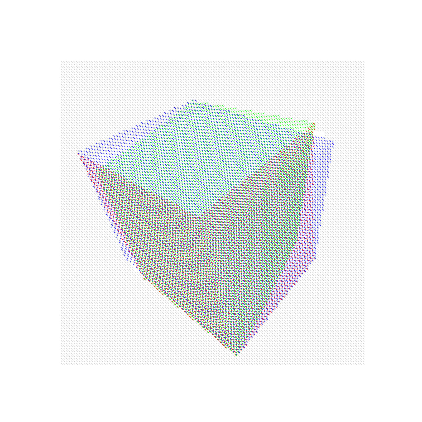 SIMULACRUM (A-P-01) by Casey Reas, 2025