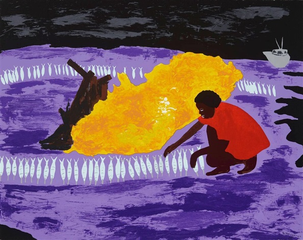 Ernesto finds potential on the other side by Cassi Namoda, 2022
