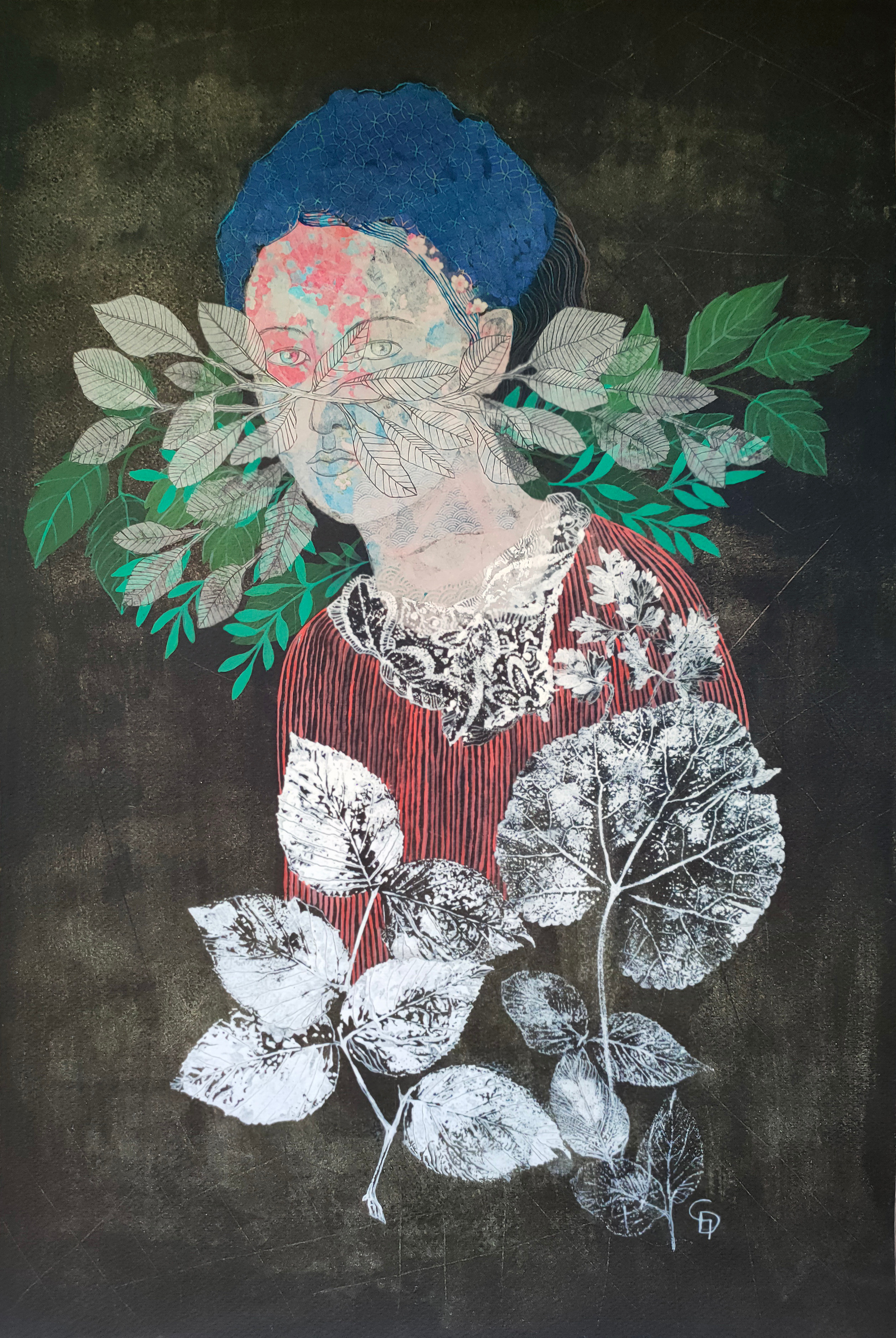 Dans mes pensées / In my thoughts by Cécile Duchêne Malissin, 2024