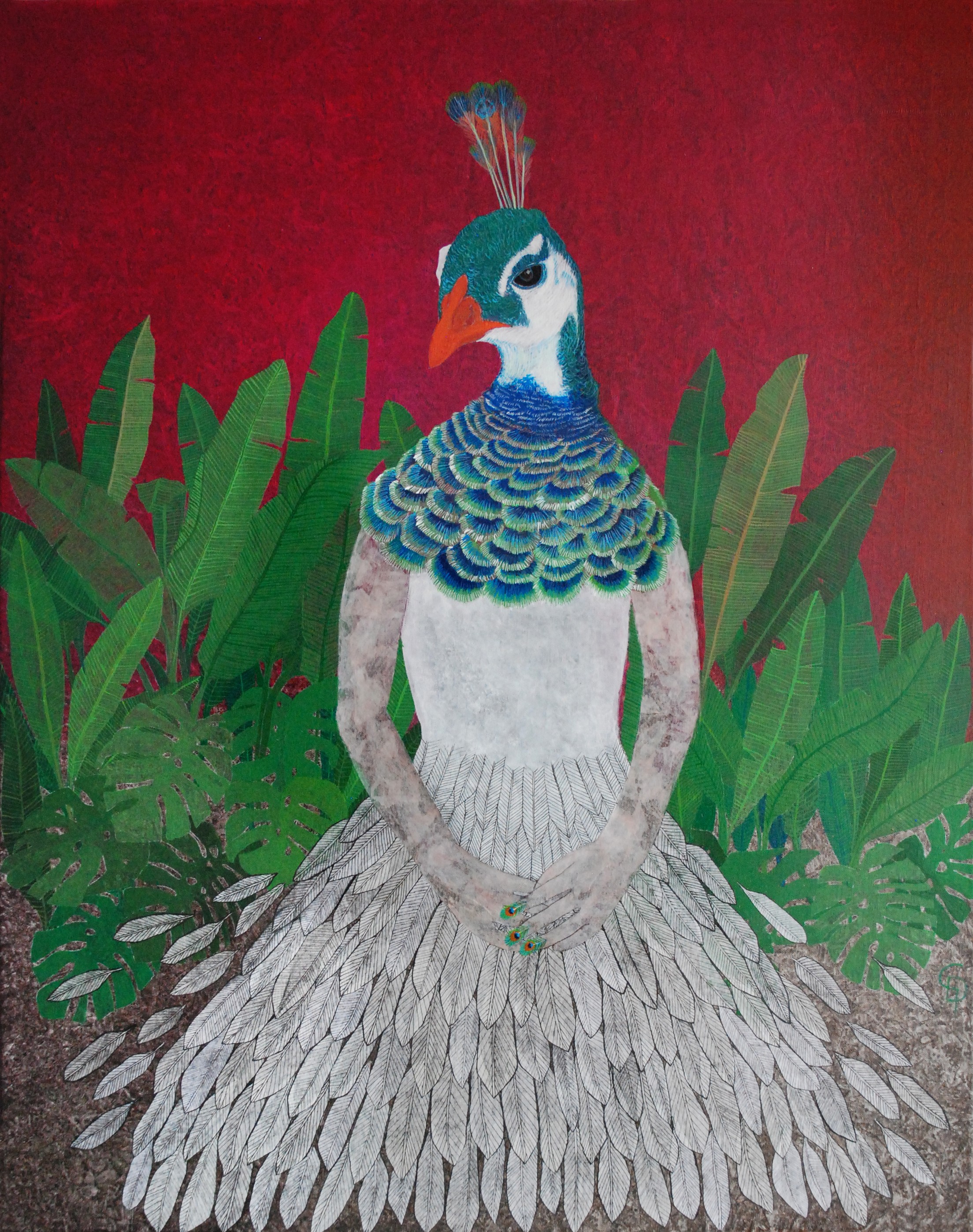 Les metamorphoses IX by Cécile Duchêne Malissin, 2021