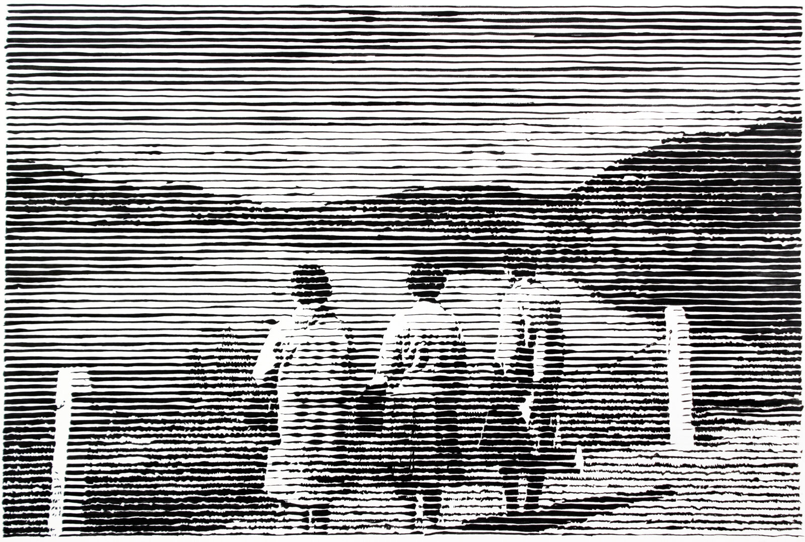 Three Women by Charles Buckley, 2019