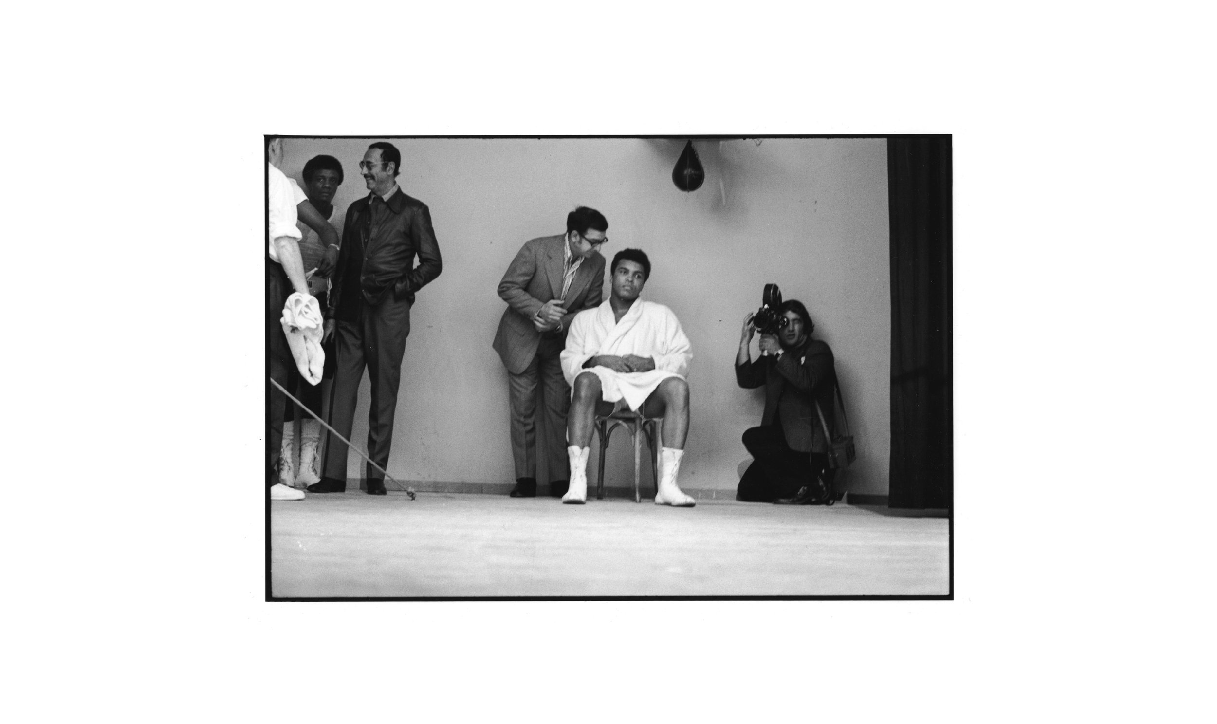 Mohammed Ali b/w Zurick 1971 5 by Charlie Phillips, null