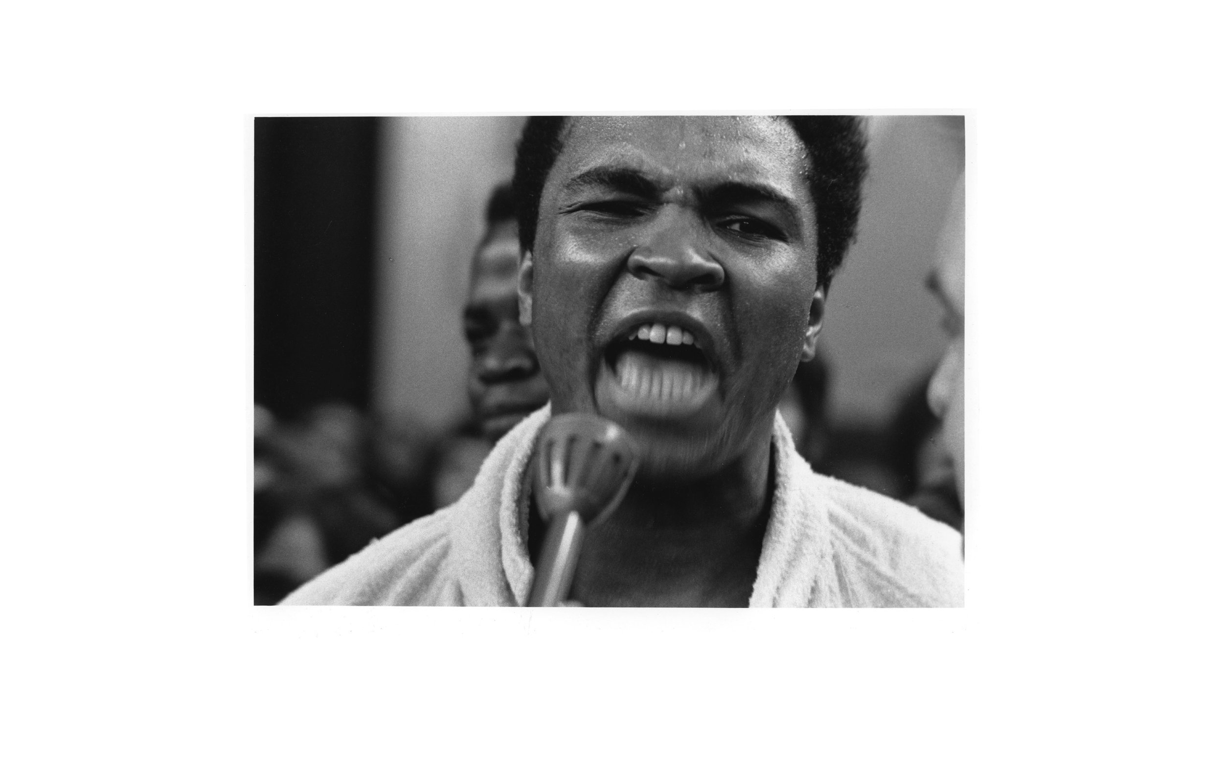 Mohammed Ali Zurick 1971 b/w 4 by Charlie Phillips, null