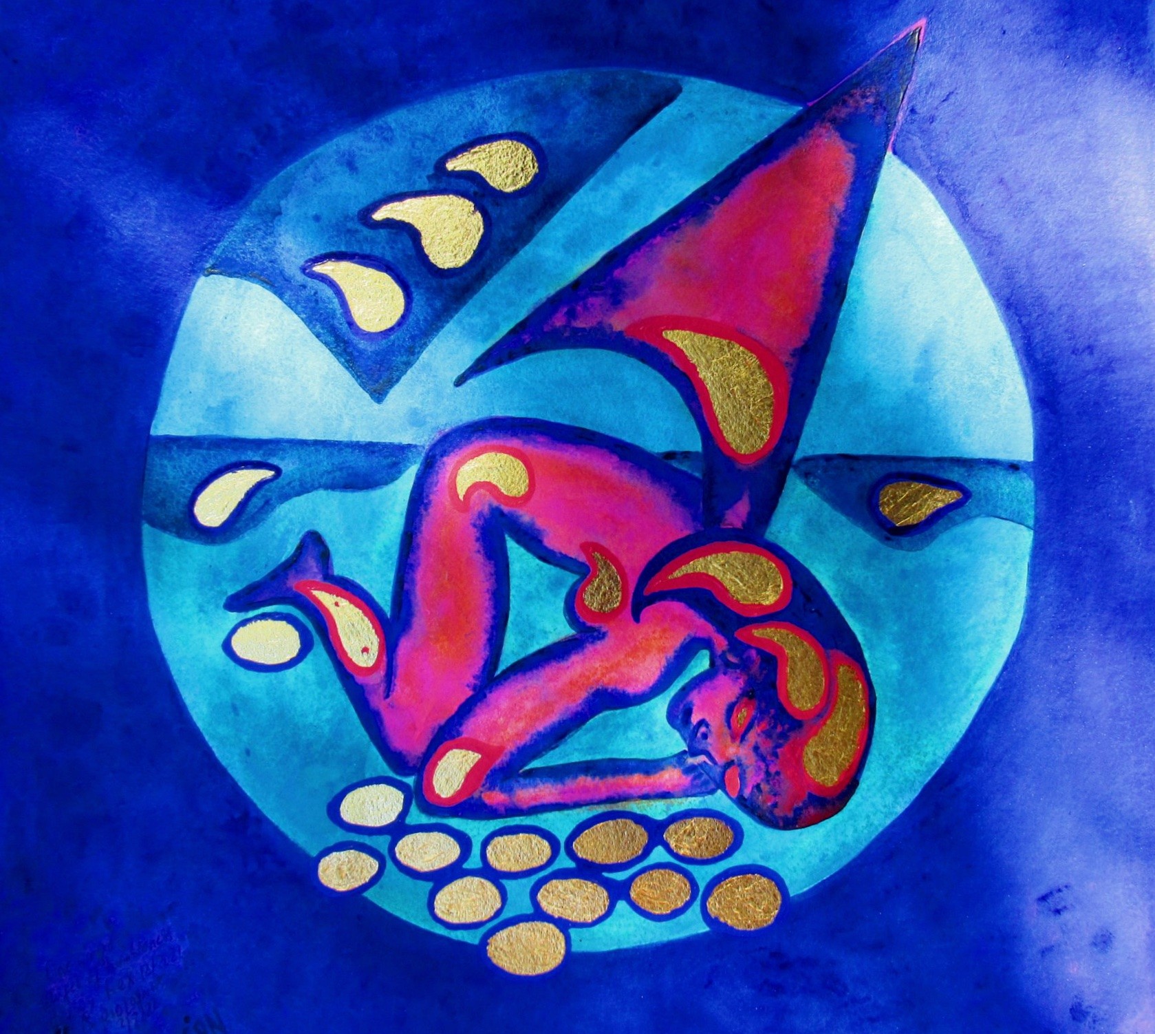 One-Winged Angel of Humbleness by Christina  Schwermer, 2022