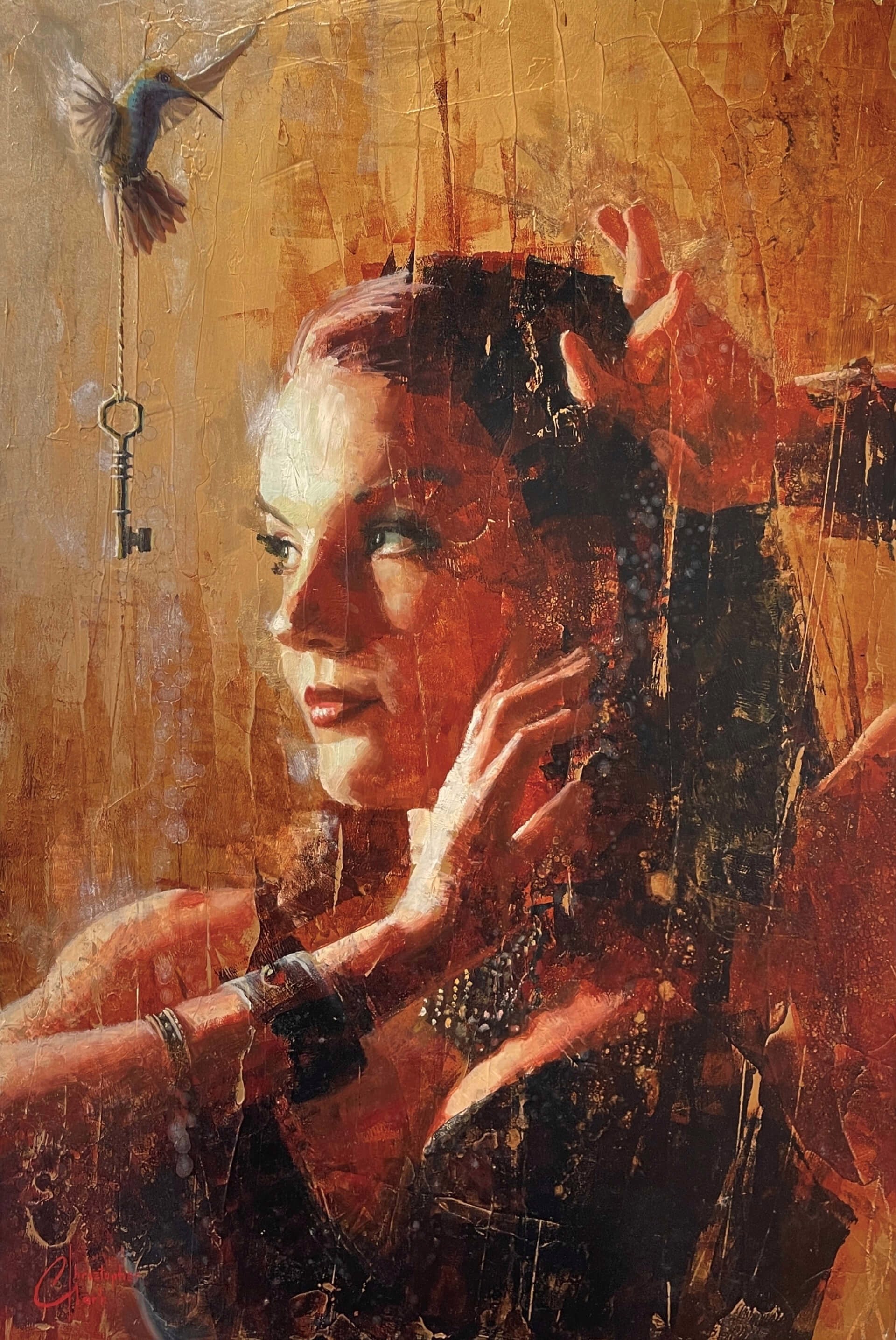Blissfully Oblivious by Christopher Clark, 2018