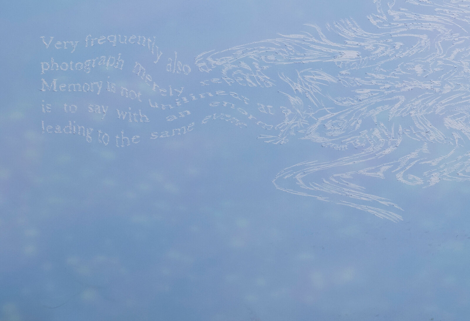 Artwork by Christopher Russell, The Spangle Maker 18, Made of Pigment print scratched with a razor 