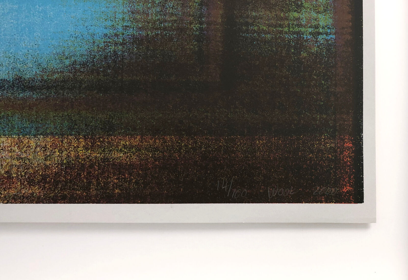 Artwork by Christopher Wool, MY HOUSE II, Made of Silkscreen 