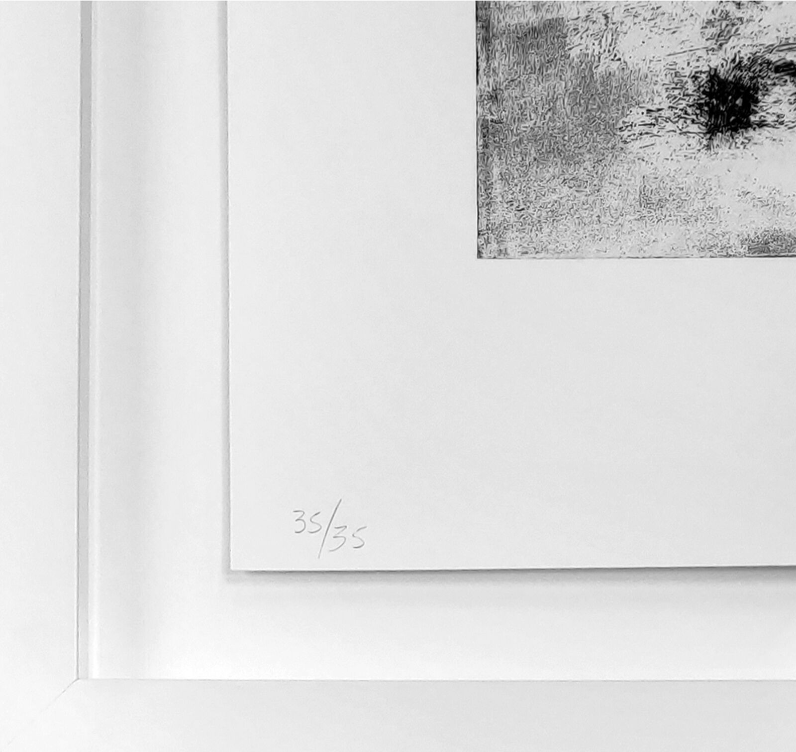 Artwork by Christopher Wool, UNTITLED, Made of Aquatint 