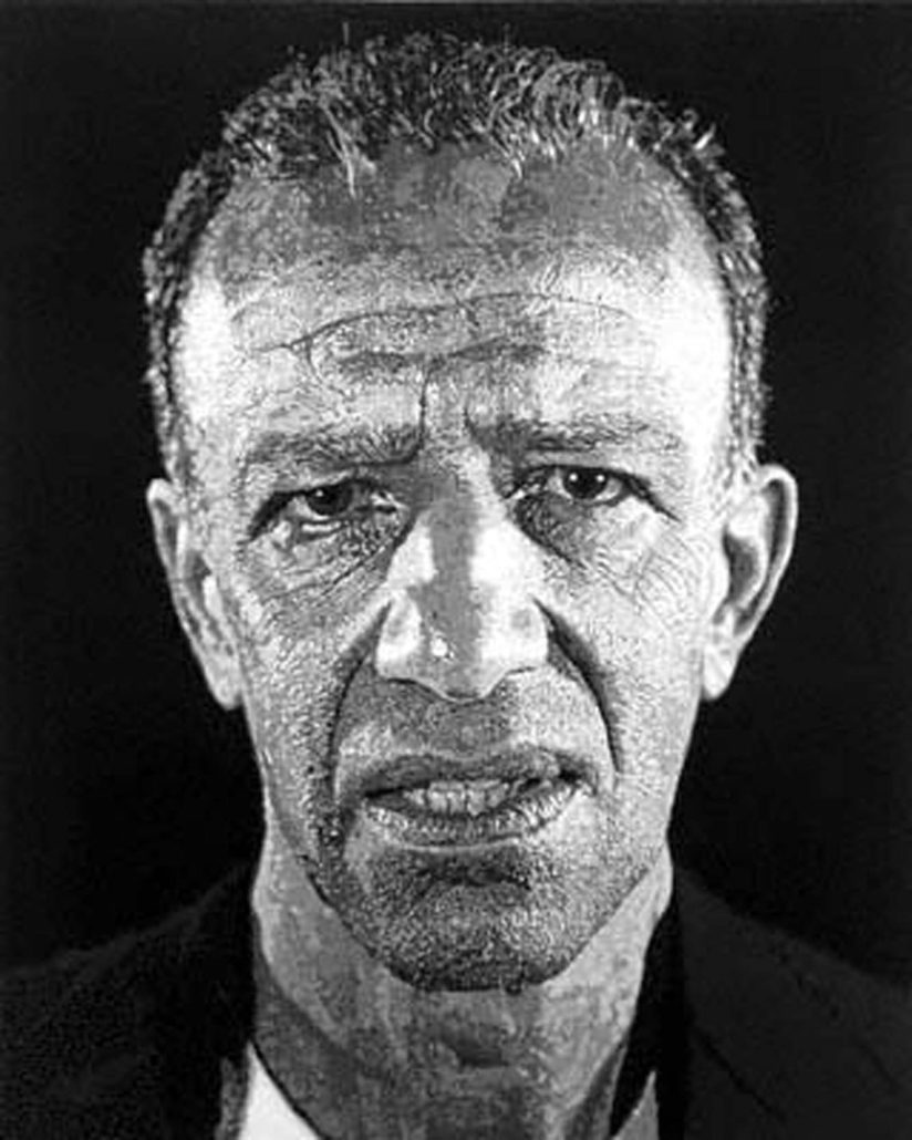Artwork by Chuck Close