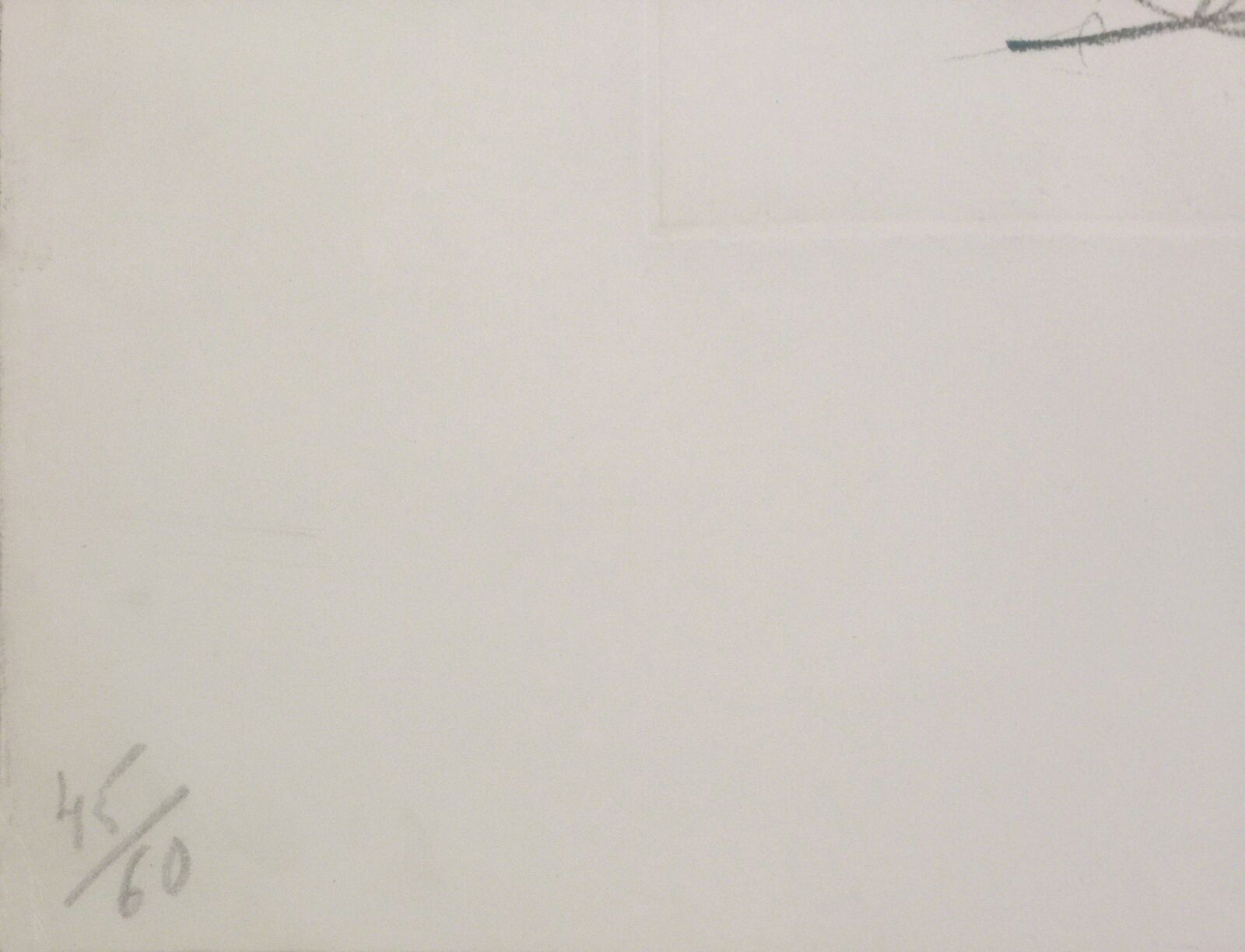 Artwork by Claes Oldenburg, TONGUE CLOUD OVER LONDON, Made of Etching And Aquatint On Hodgkins Handmade Paper 