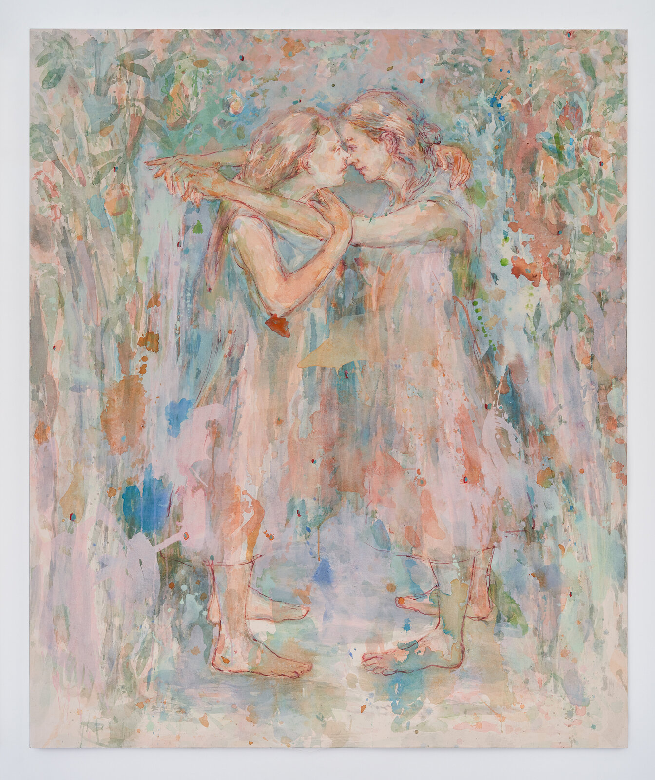 Artwork by Rosenclaire, Reciprocal, Made of Acrylic on cotton 