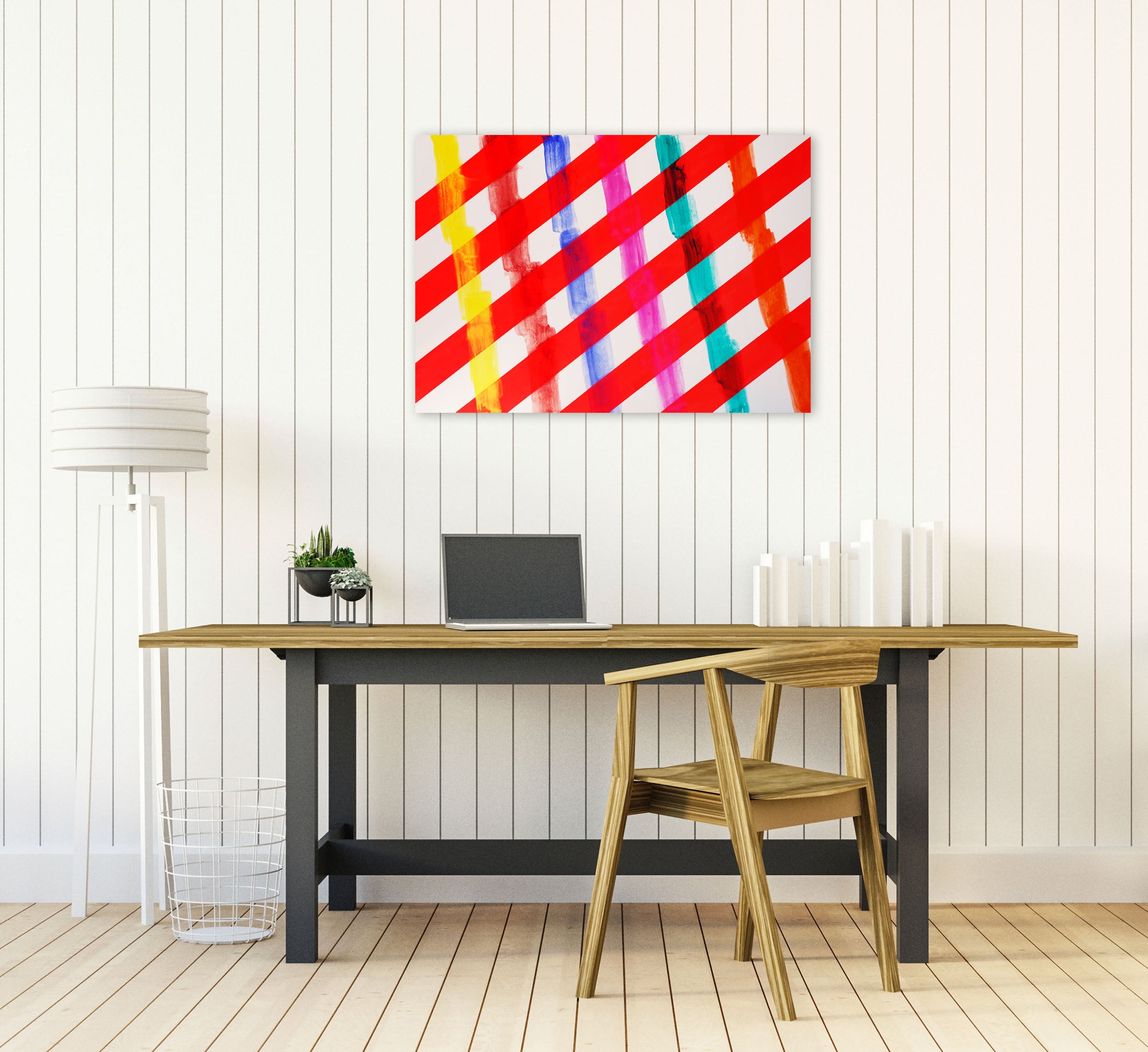 Artwork by Claude Tétot, Untitled 10, Made of Oil and acrylic on paper 