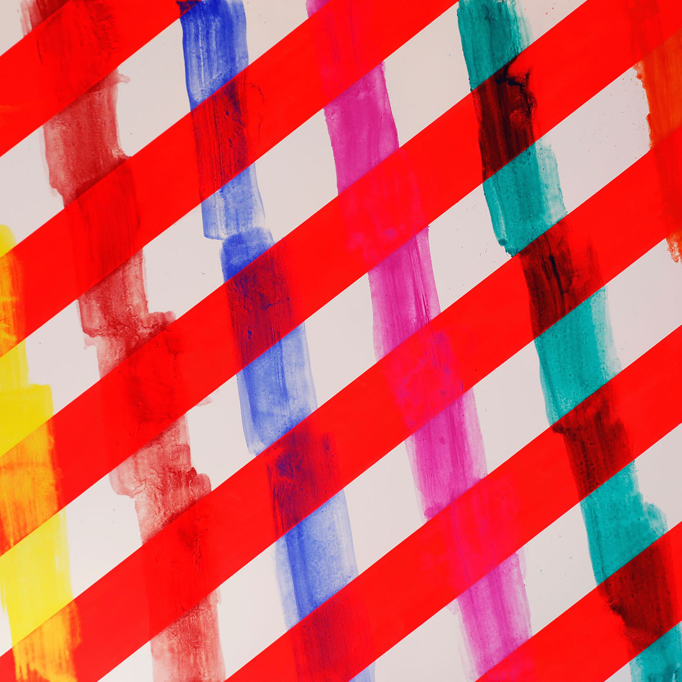 Artwork by Claude Tétot, Untitled 10, Made of Oil and acrylic on paper 